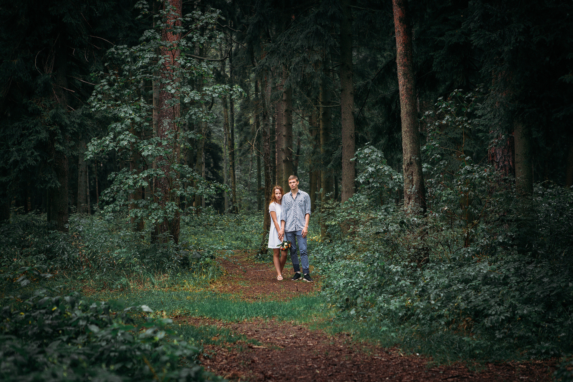 Лавстори на природе - удивительные кадры под дождём