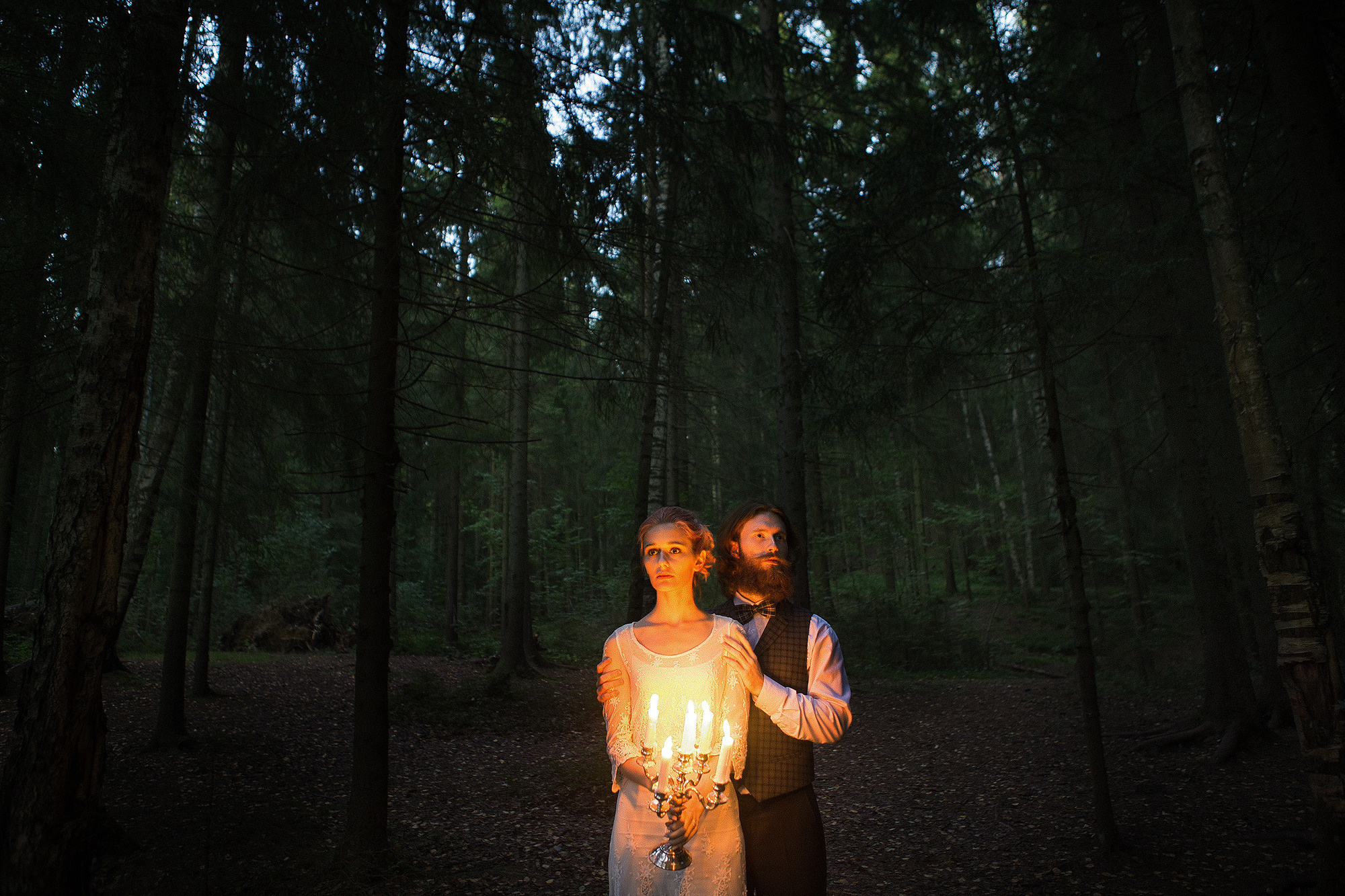 Атмосферная фотосессия о любви, лавстори на природе