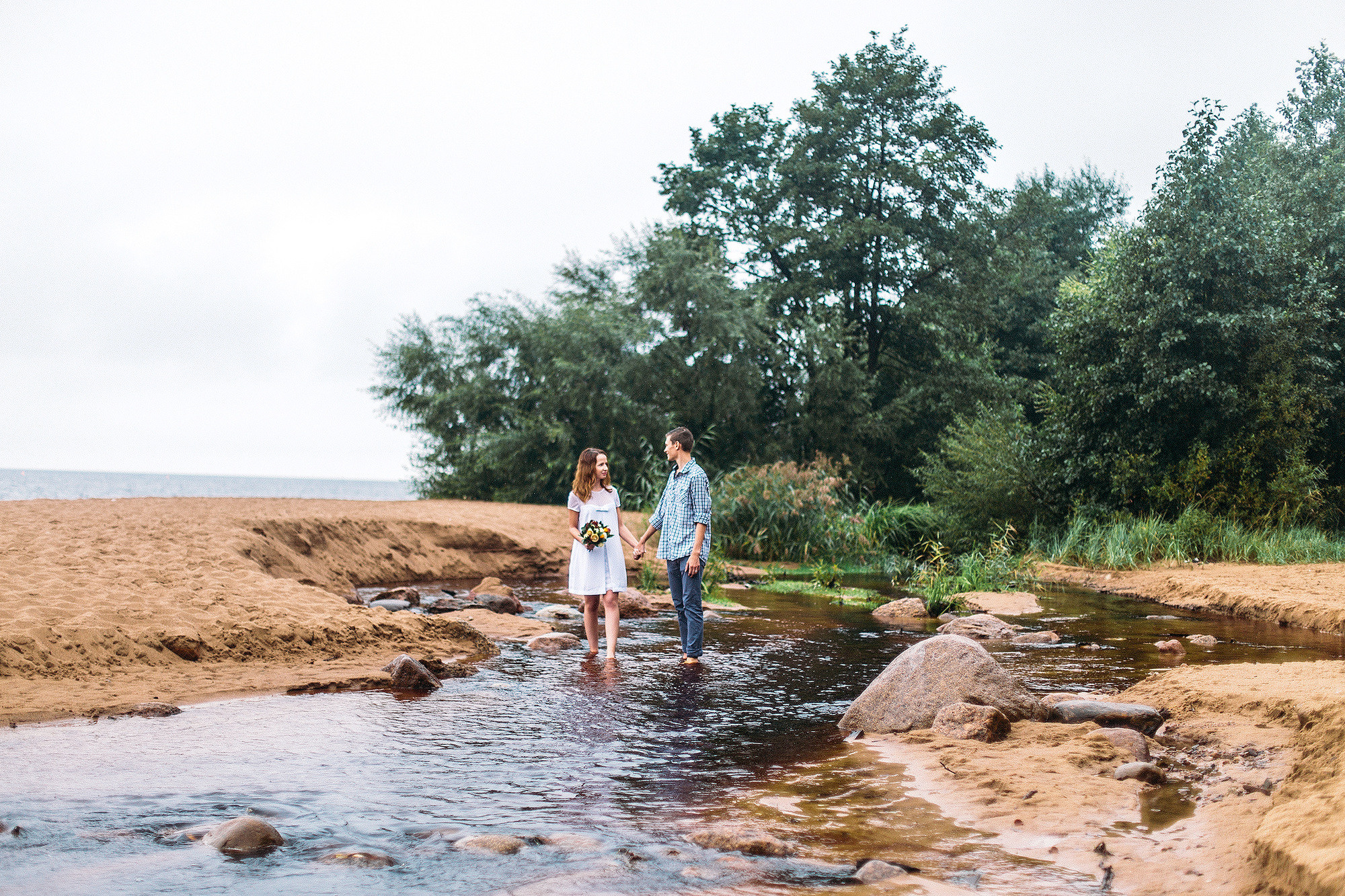 Лавстори на природе - удивительные кадры под дождём