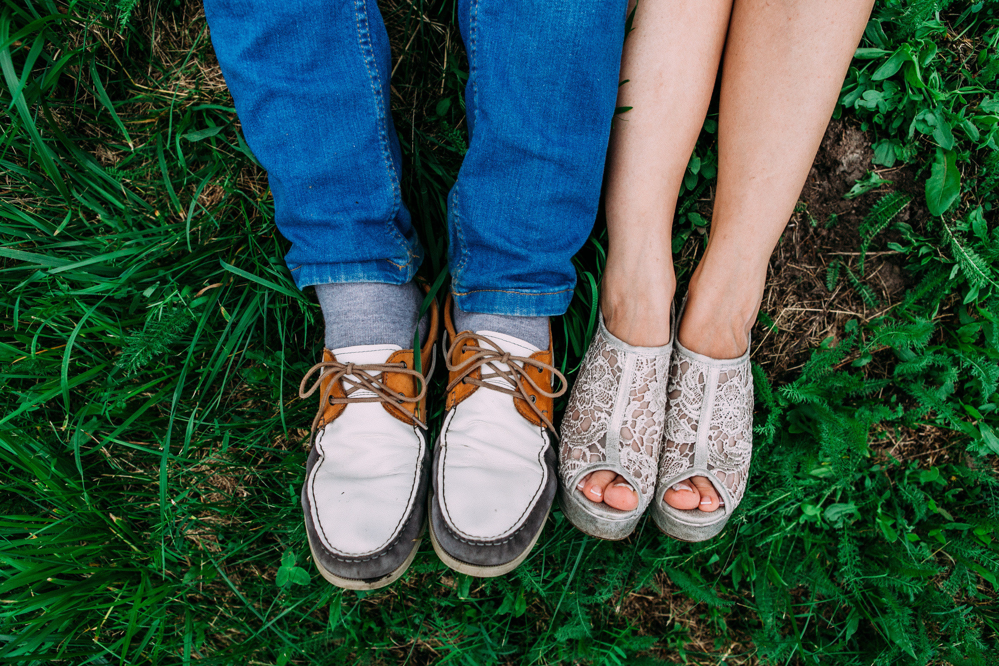Романтическая лавстори фотосессия в парке ЦПКиО