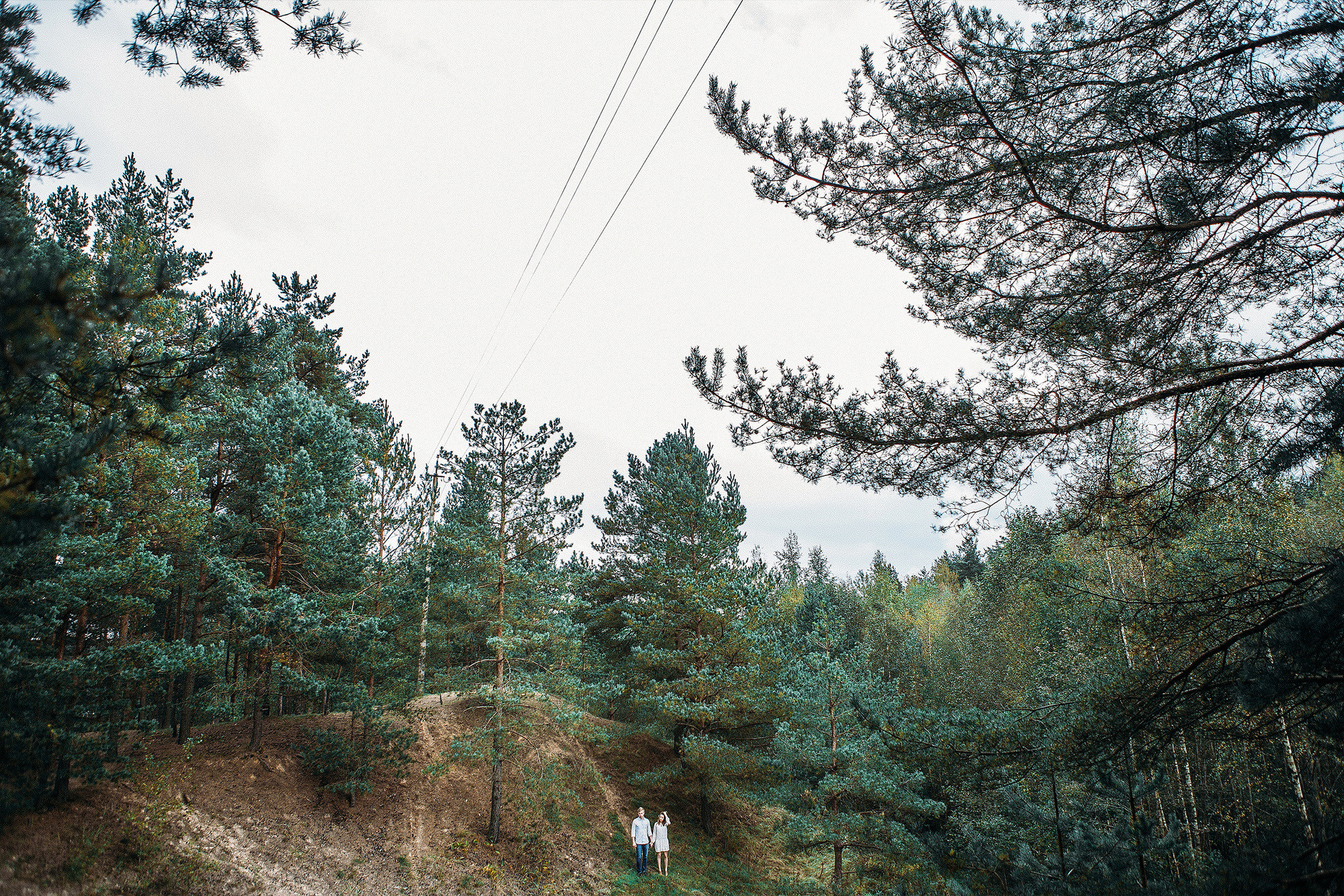 Лавстори фотосессия на природе и в лесу