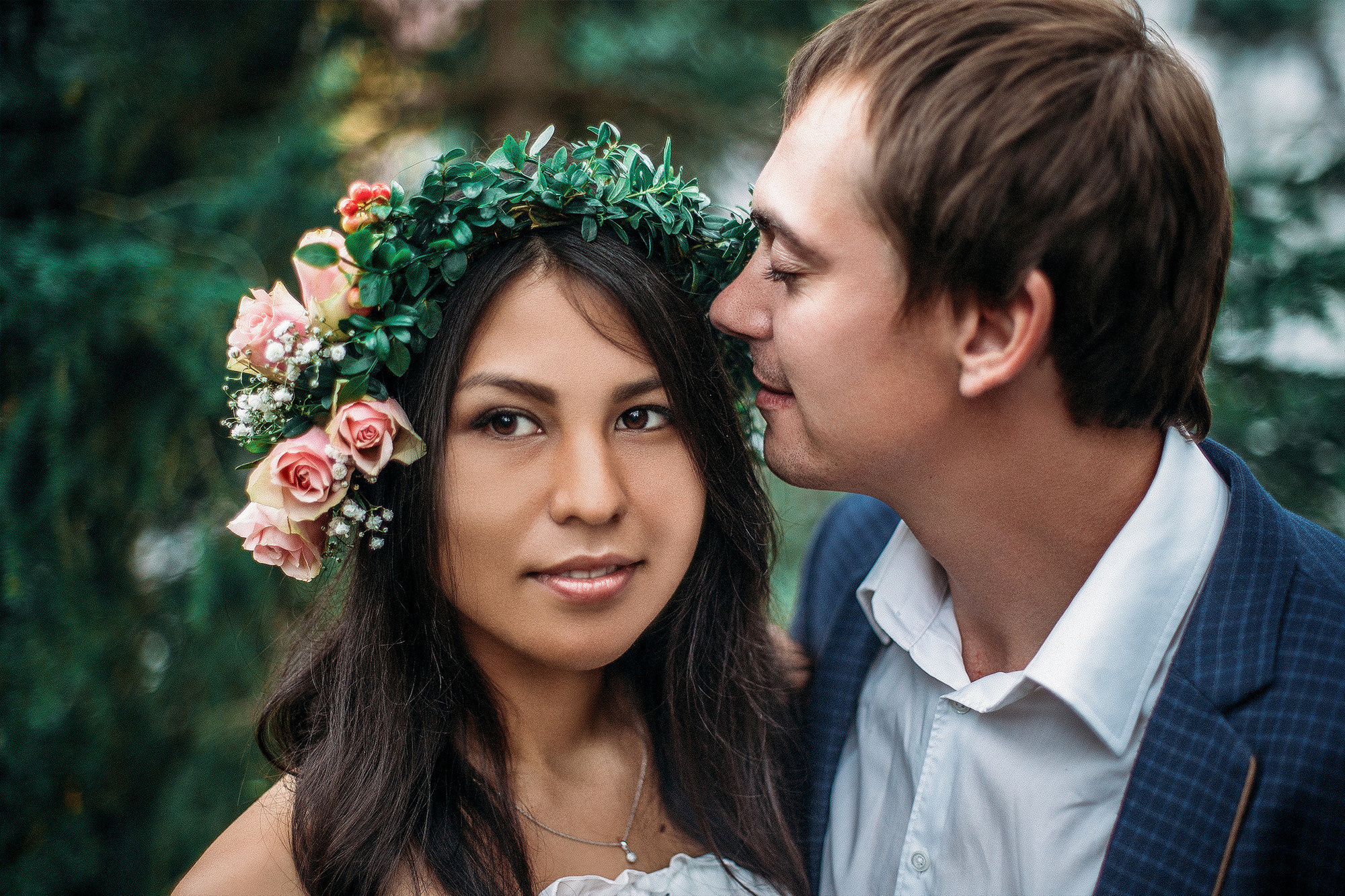 Предсвадебная фотосессия в Рускеала, Кареллия - лавстори двух сердец