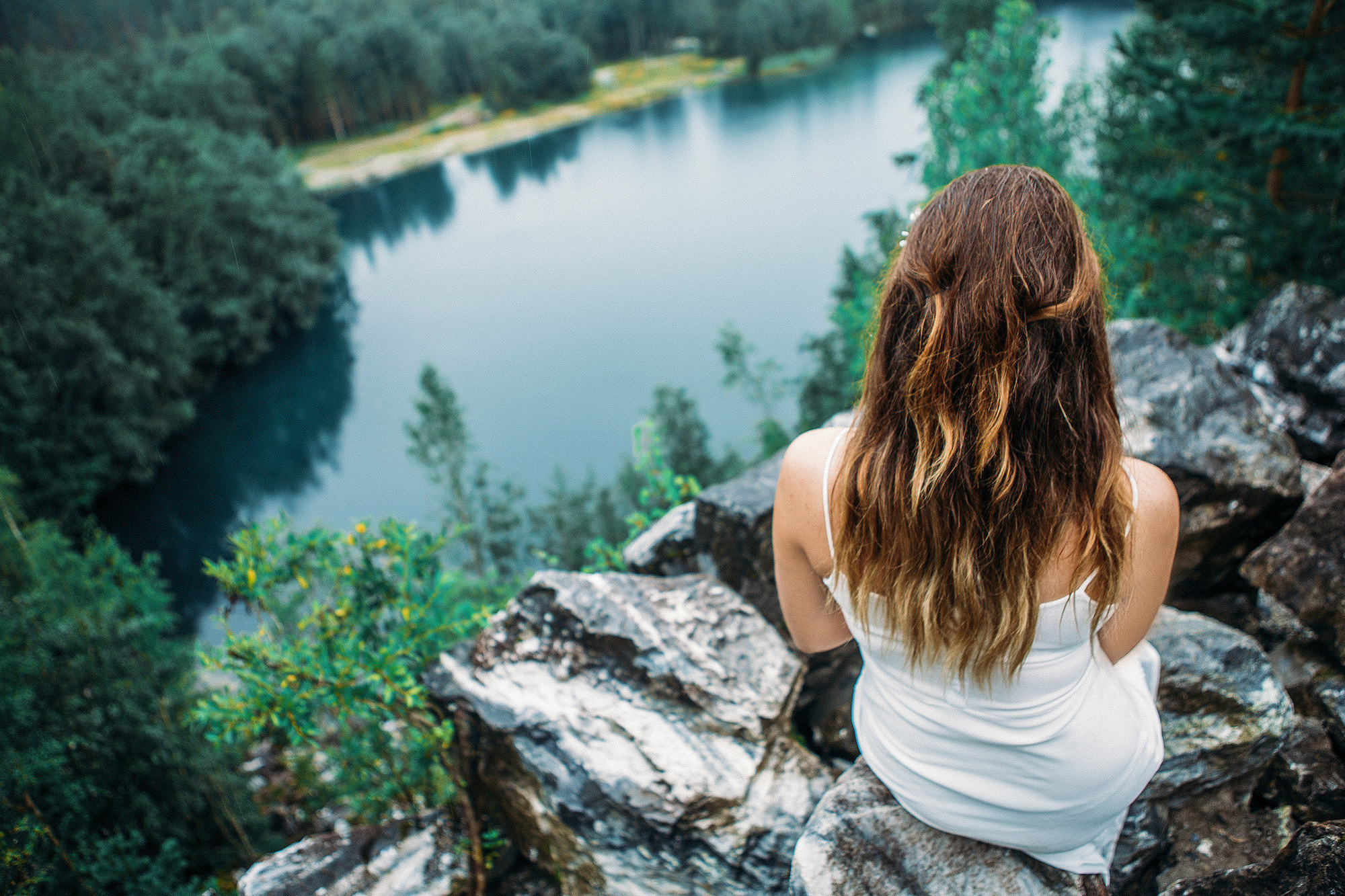 Кареллия - прекрасное место для лавстори фотосессии