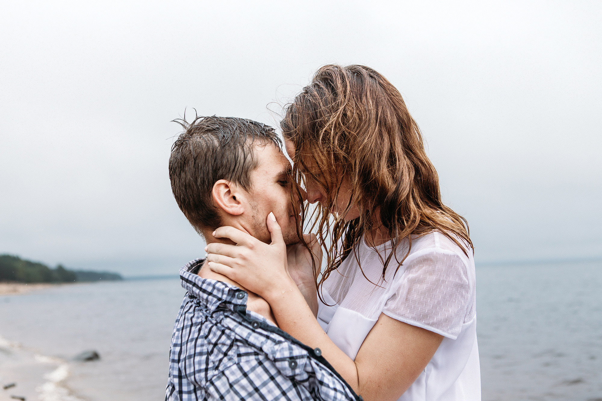 Лавстори на природе - удивительные кадры под дождём