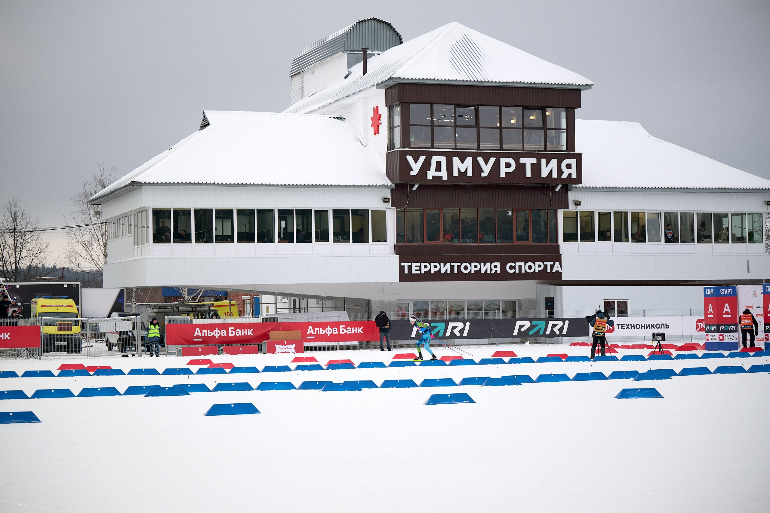 Биатлон. Чемпионат России — 2024/2025, 3-й этап, Ижевск. Ижевская винтовка. Спортивный репортажный фотограф в Ижевске Сергей Мерзляков