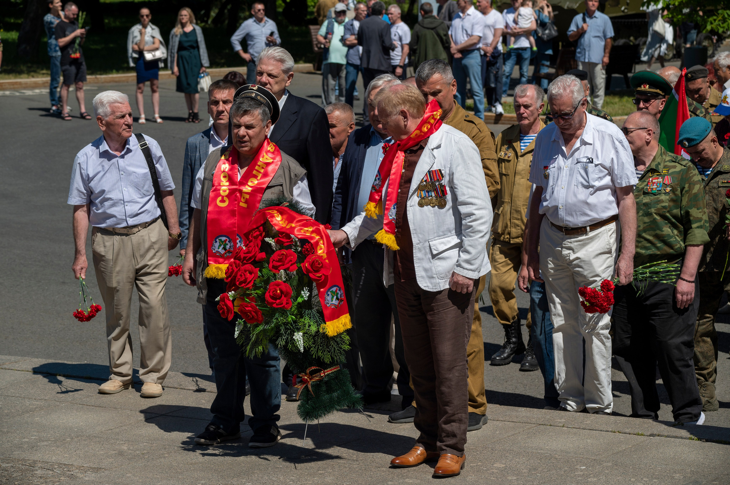 День ветеранов боевых действий 2022. Фотограф Роман Адлер