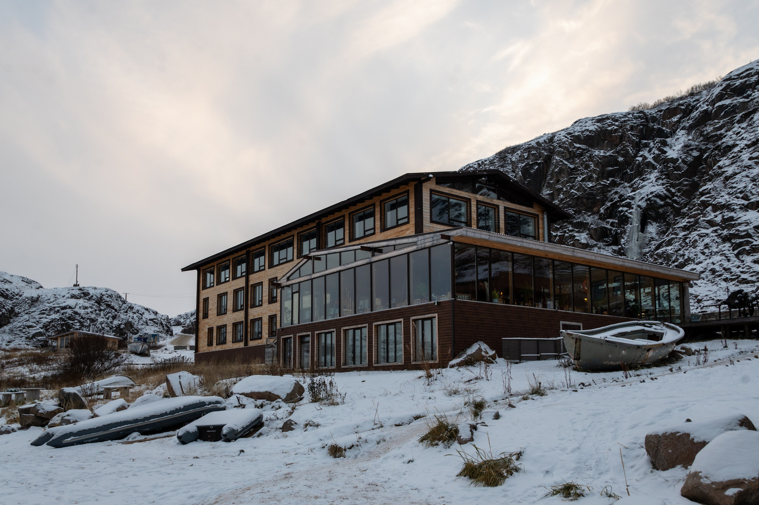 Териберка. Ноябрь 2023. Фотограф Роман Адлер