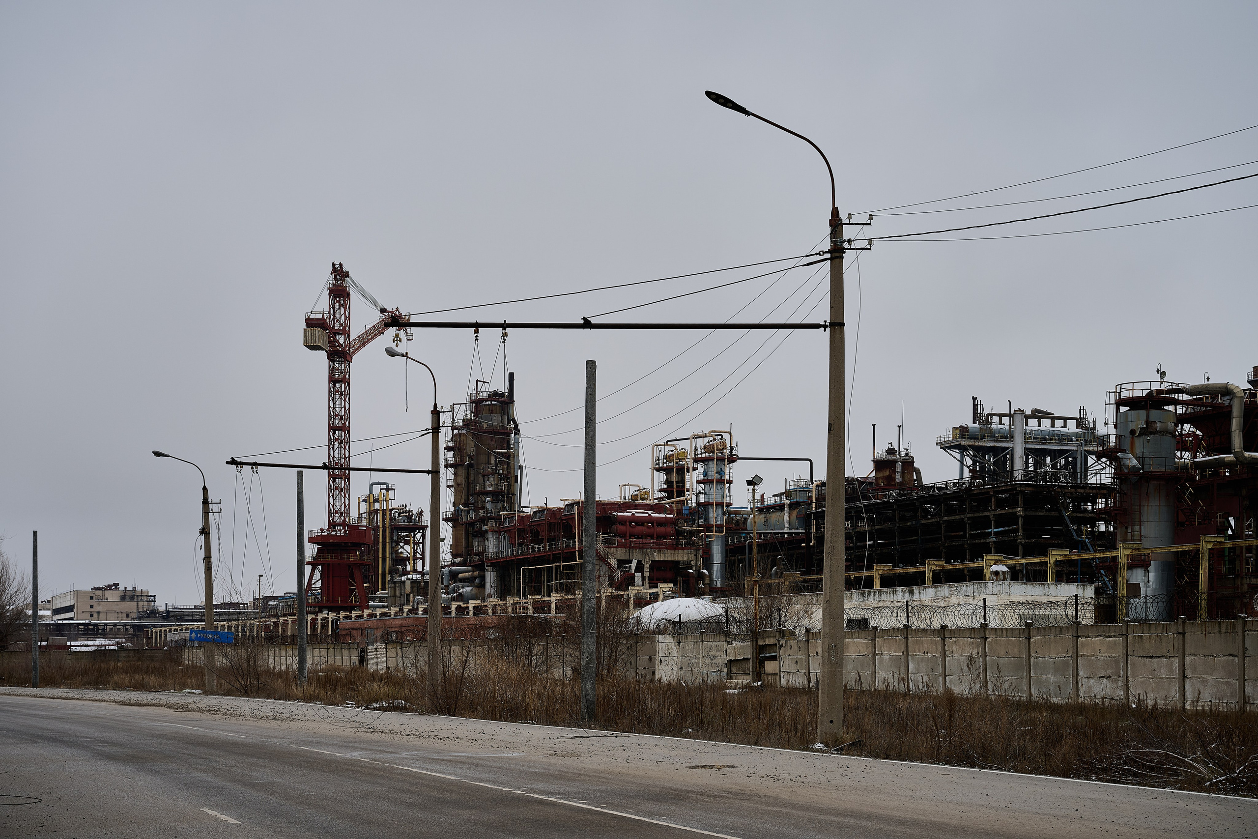 Лисичанск (Луганская область). Декабрь 2024 года. Фотограф Роман Адлер