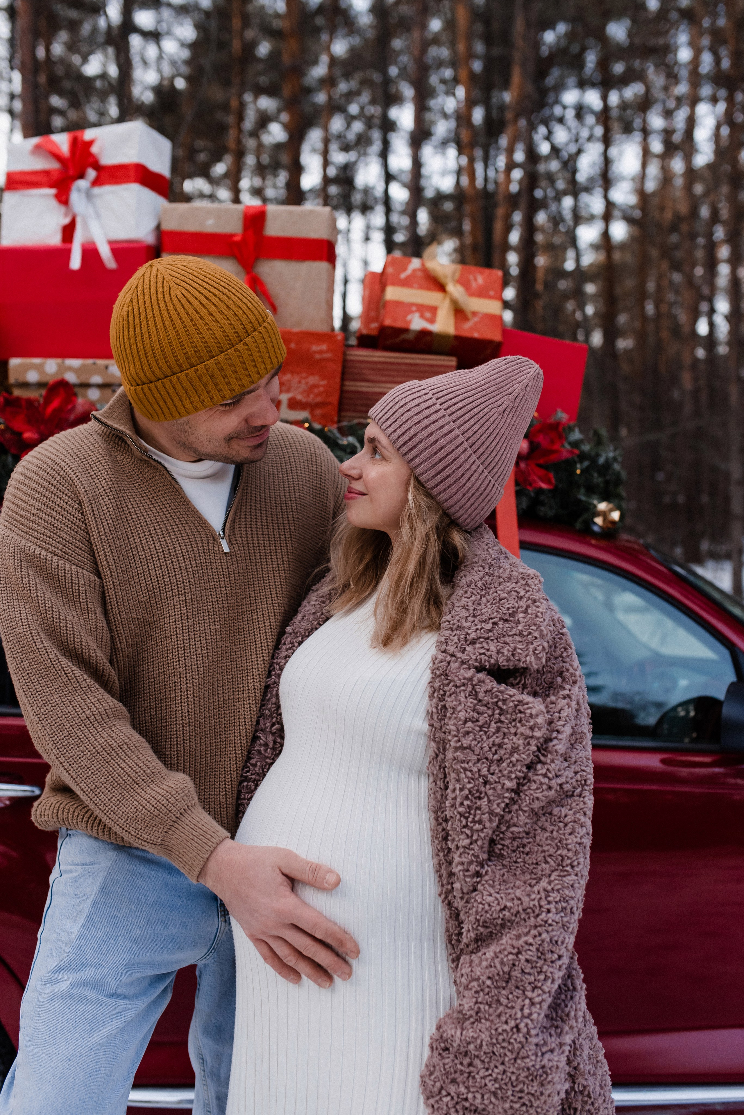 Рождественский фотодень Вильям&Екатерина&Савелий&Леонтий&Василий. Фотограф в Новосибирске Анастасия Курто