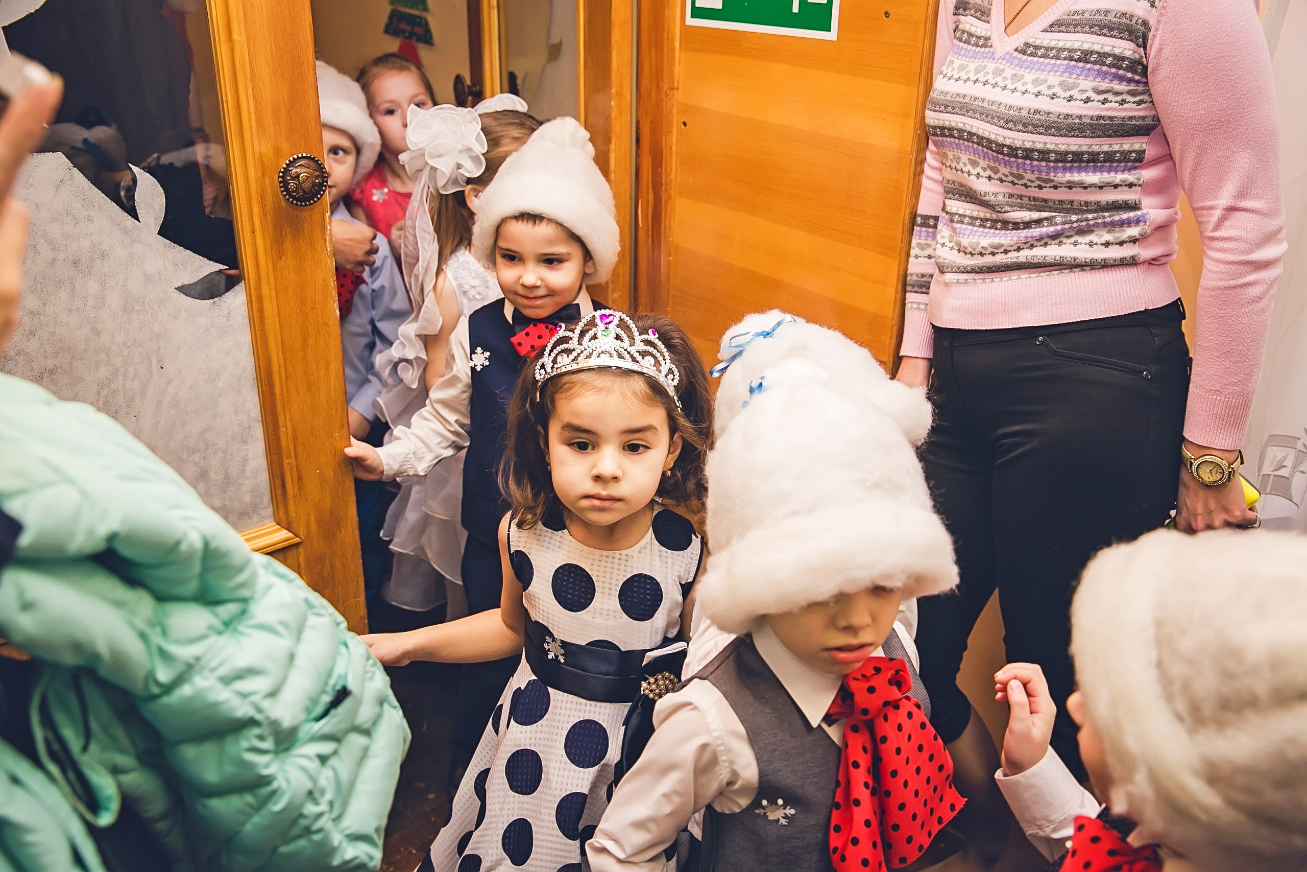 Новый год в саду. Семейный и детский фотограф в Нижнем Новгороде