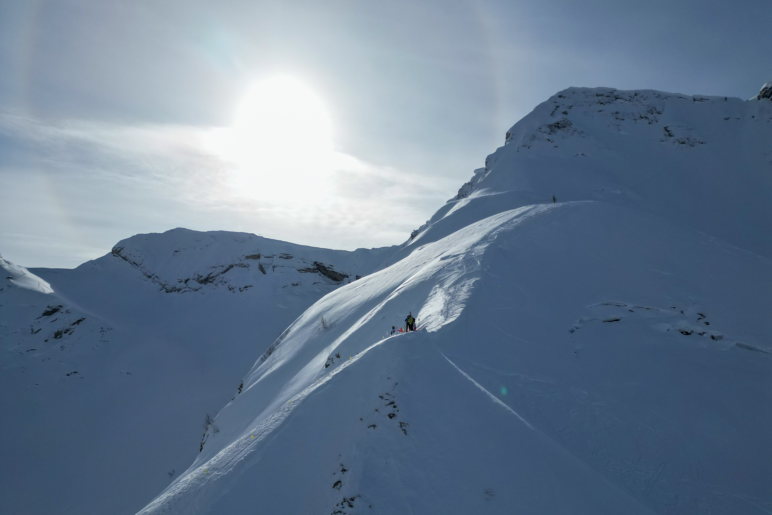Спортивная фотосессия в Красной Поляне: Вид гор сверху
