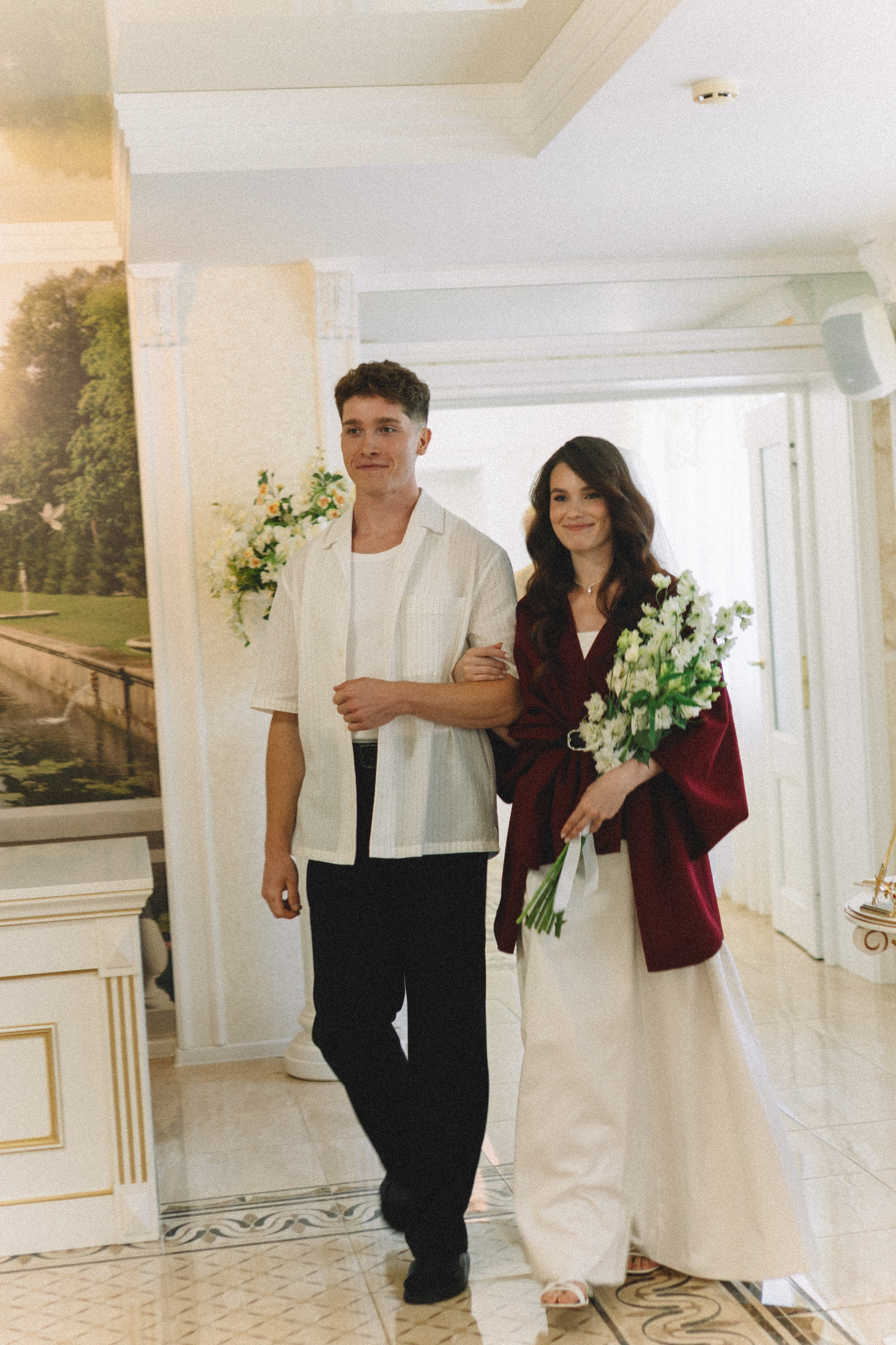 СВАДЕБНАЯ СЬЕМКА В ПЕТЕРГОФЕ И СЬЕМКА РЕПОРТАЖА В ЗАГСЕ ПЕТЕРГОФА. Профессиональный фотограф, Санкт-Петербург — Виктория Богомолова