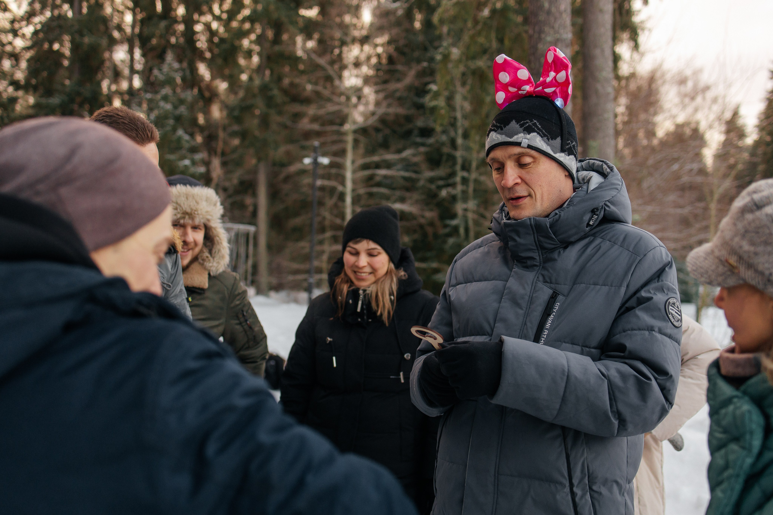 Зимний корпоратив в Царство Королевство. Фотограф в Санкт-Петербурге Виктория Безверхая