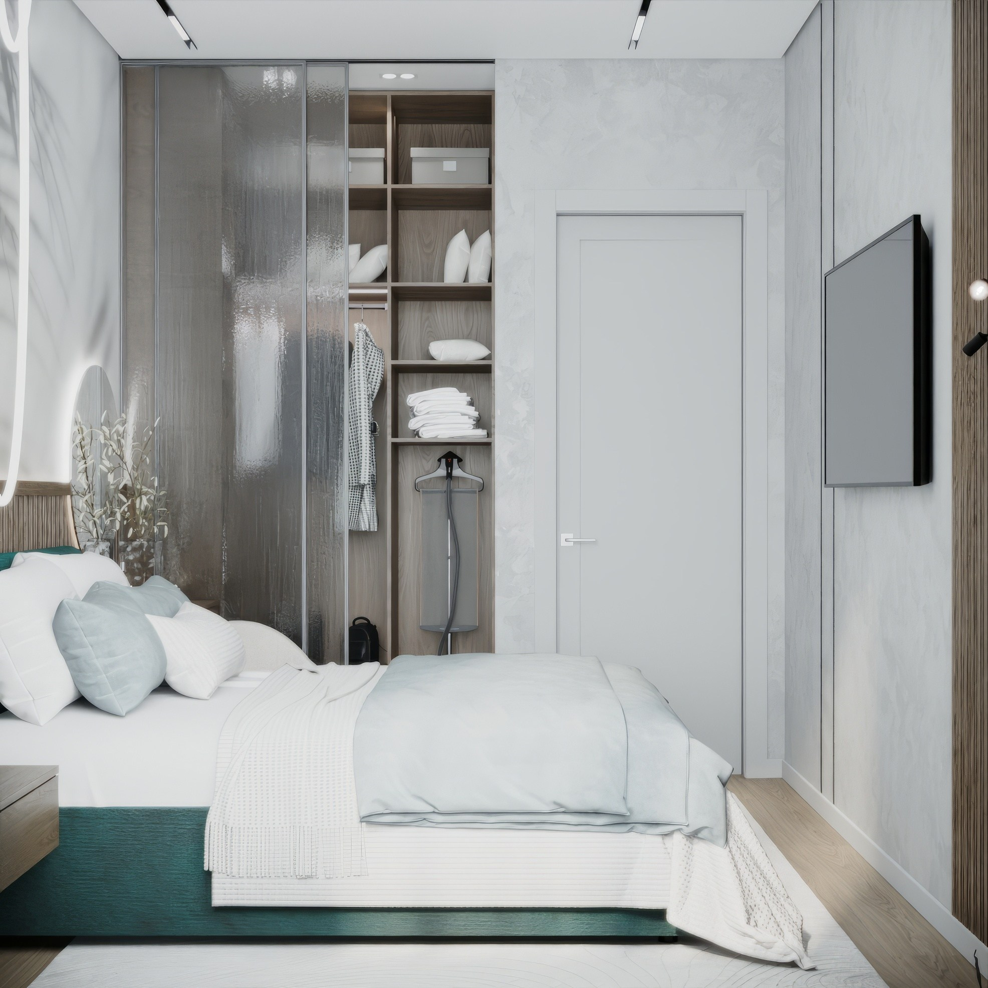 ЖК Легенда Малоохтинский. Тропический оазис. Проект в реализации. Дизайн-студия интерьеров Юлии Ивановой