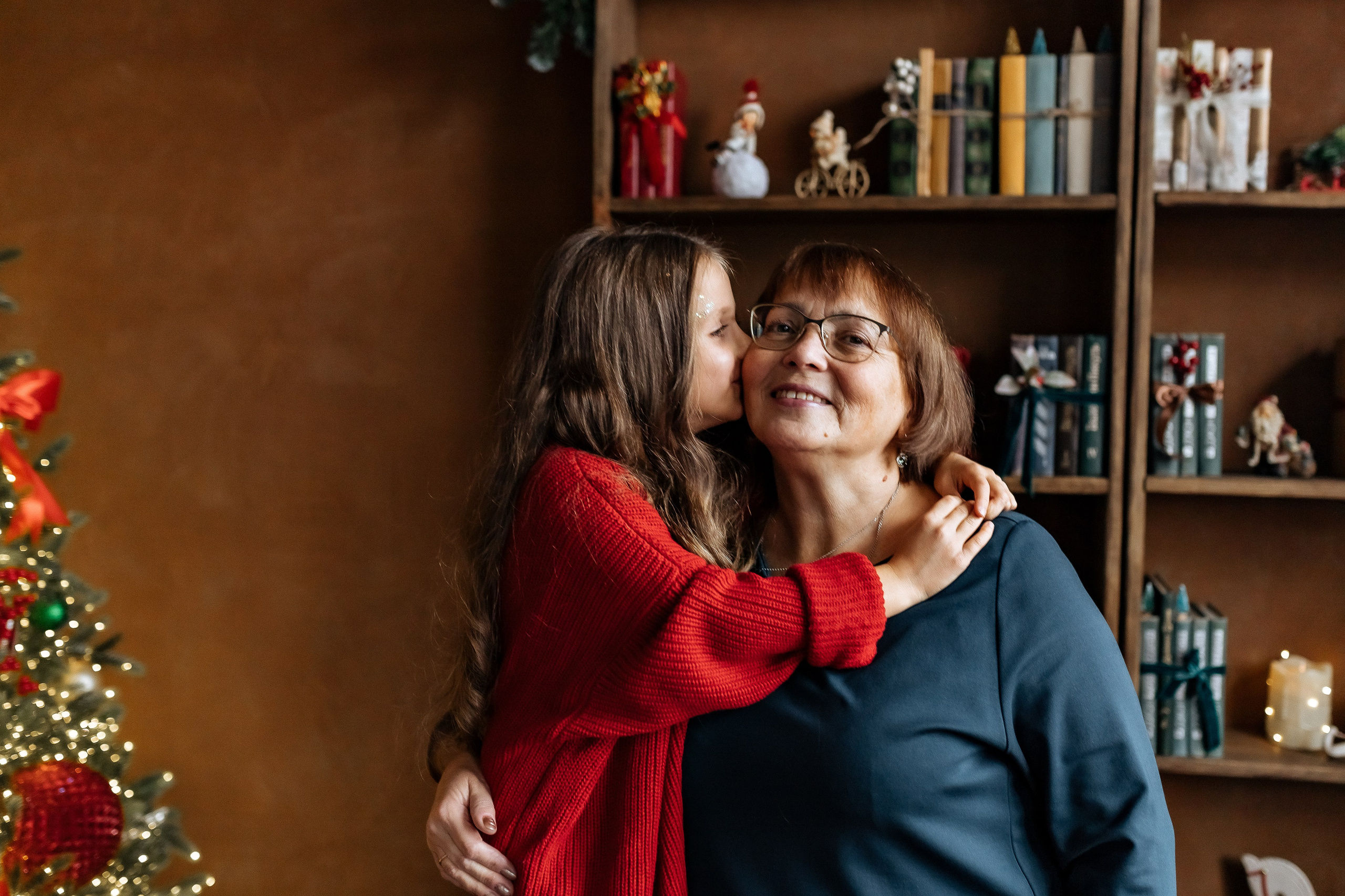 Новогодняя сьемка в студии. Профессиональный фотограф, Москва |Видное Елена Елизарова