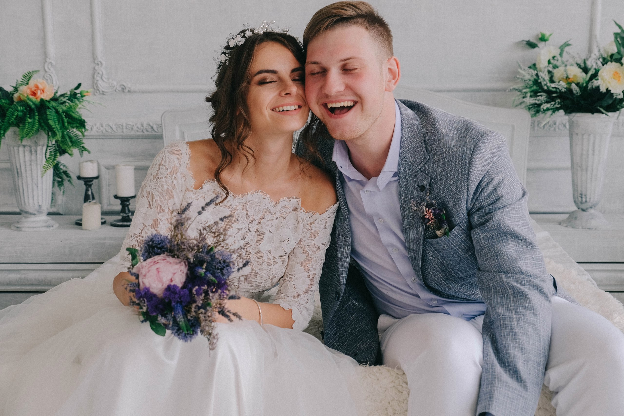 Яркие эмоции на свадьбе, фотосессия НСК