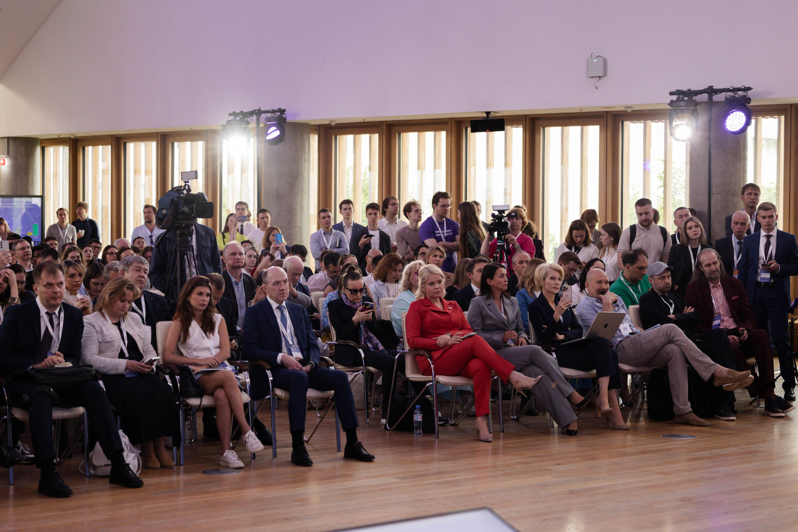 Конференция Сколтеха «Фронтиры Прогресса». Фотограф Юлия Назарова