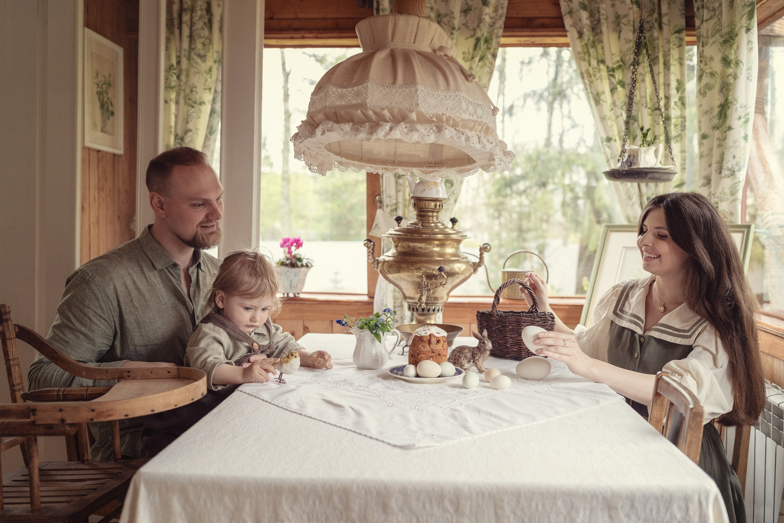 Пасхальный кролик. Семейный фотограф Новая Рига (Звенигород, Истра) Евгения Литовченко