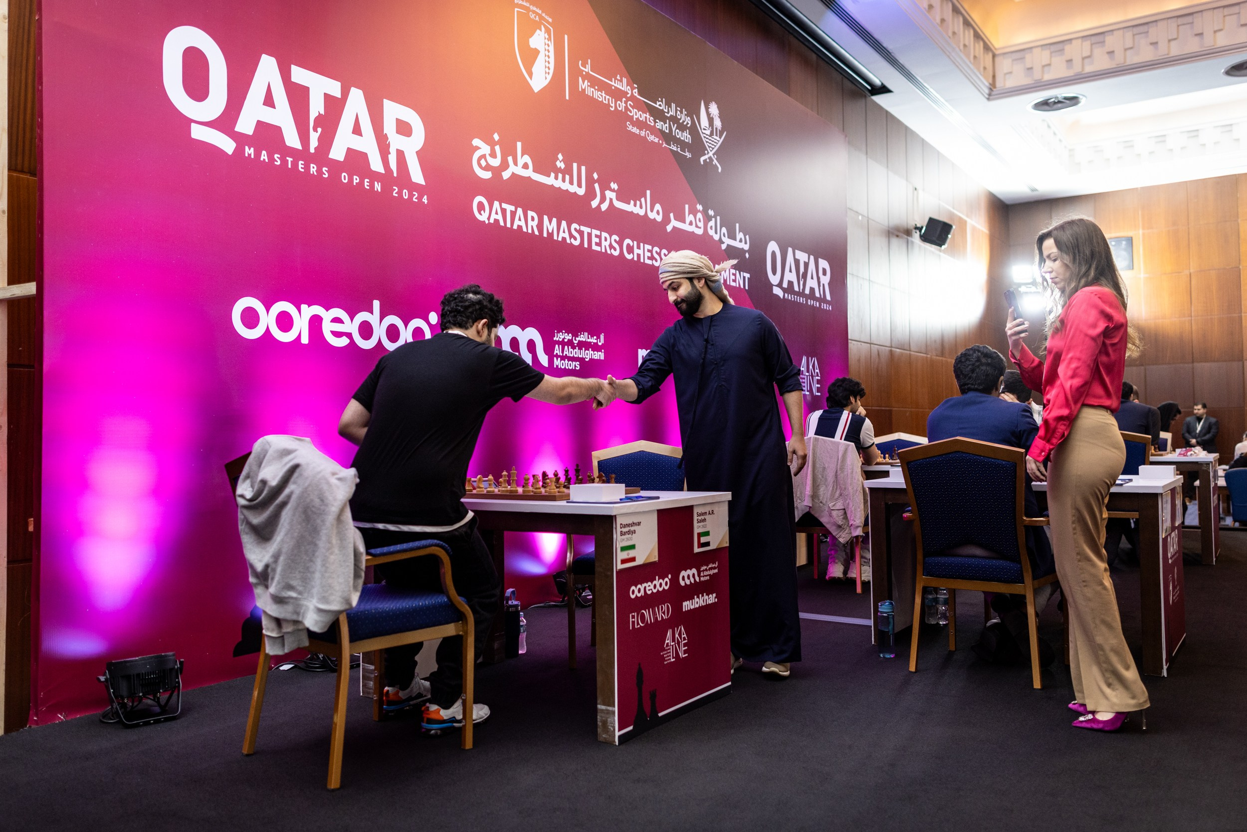 2024.12.09 Qatar Masters Open 2024 — Round6. Фотограф Анна Штурман (репортажная съёмка любых событий и мероприятий) Anna Shtourman photographer