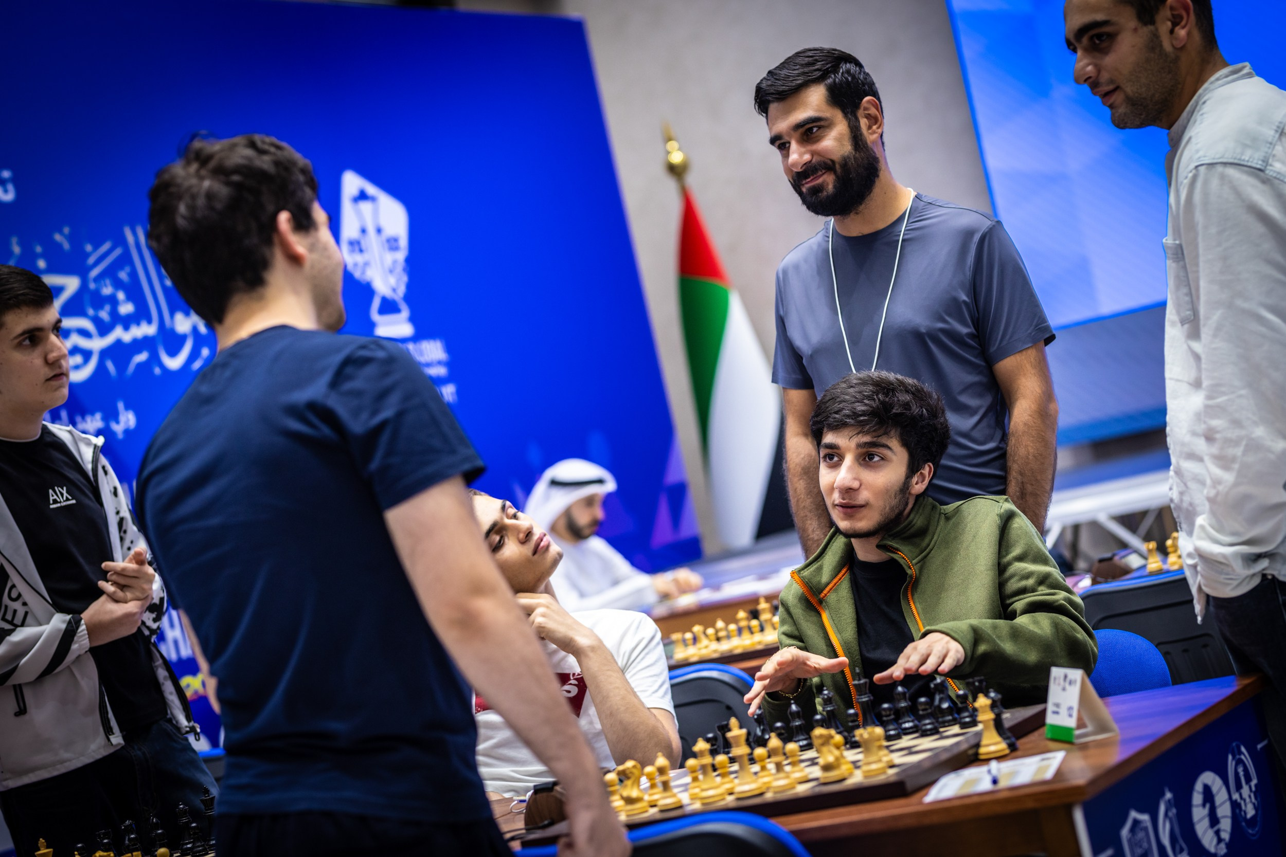 2025.08.27 1st. FUJAIRAH GLOBAL Chess Championship — Round4. Фотограф Анна Штурман (репортажная съёмка любых событий и мероприятий) Anna Shtourman photographer