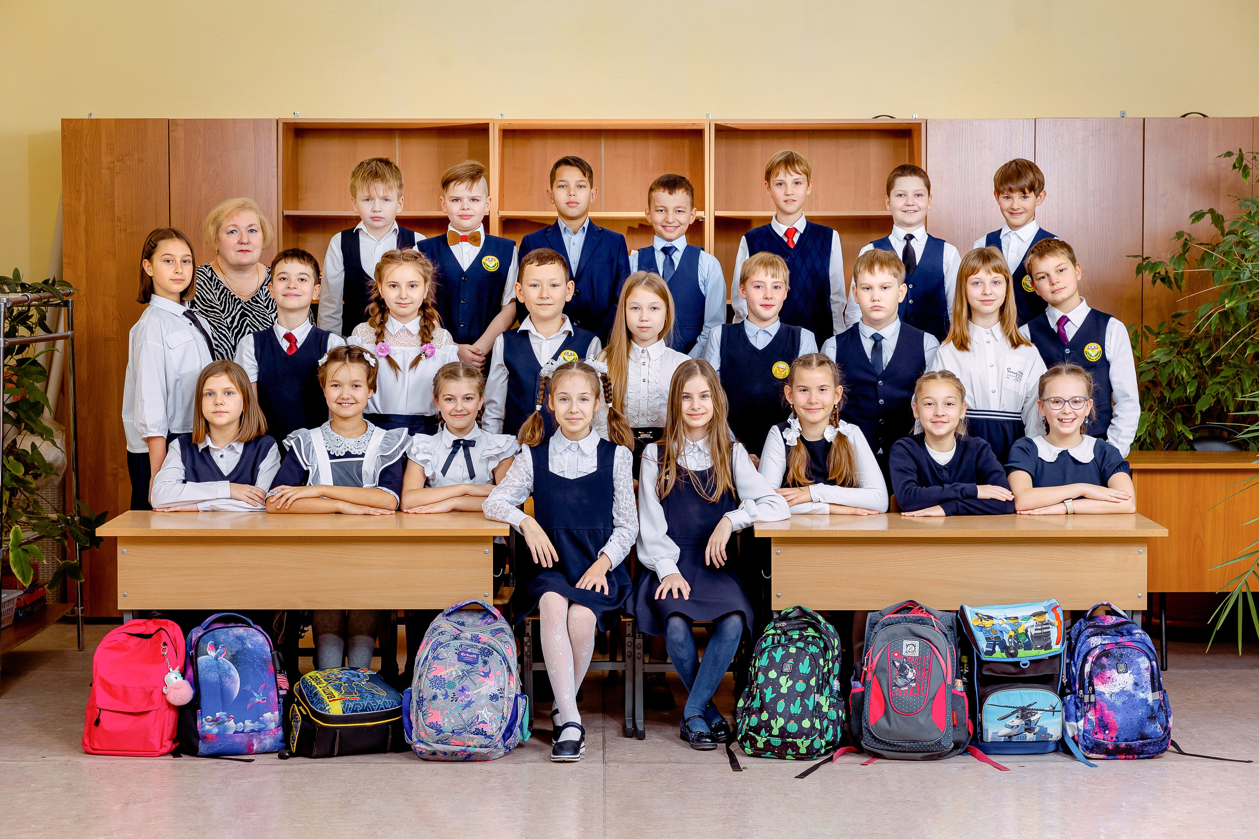 Общие фото класса. Семейный и детский фотограф Комина Елена, Власиха, Одинцово