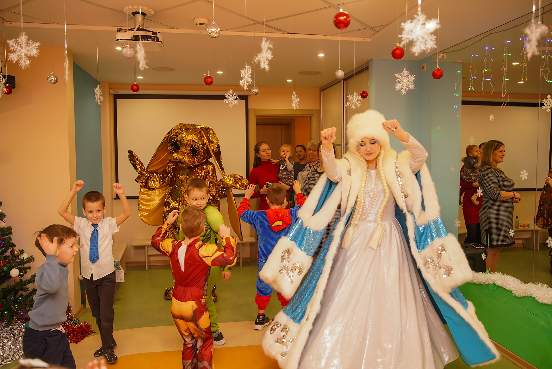Новый год в частном детском садике. Семейный и детский фотограф в Нижнем Новгороде