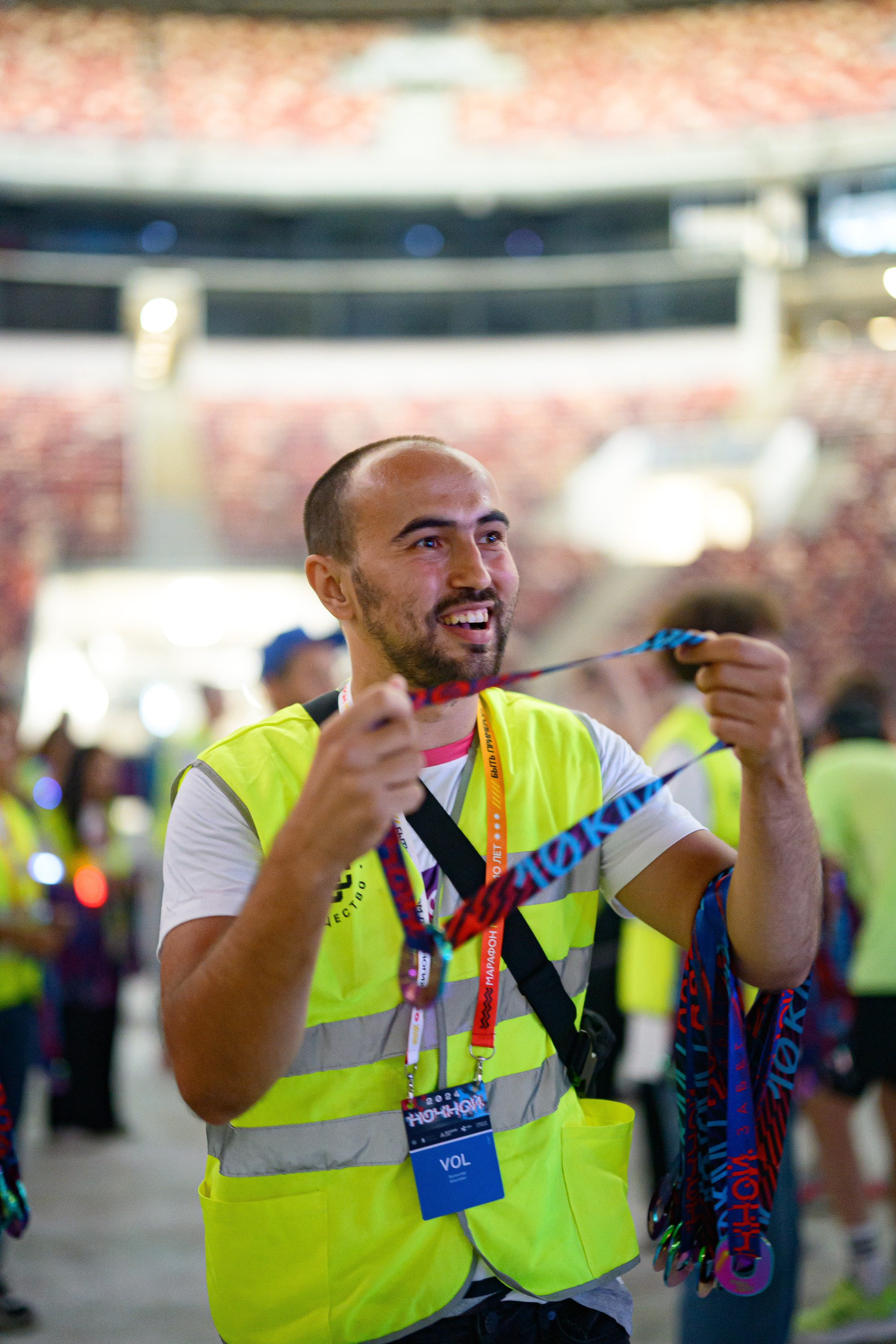 Ночной забег 2024. Репортажный фотограф Сергей Квартальнов