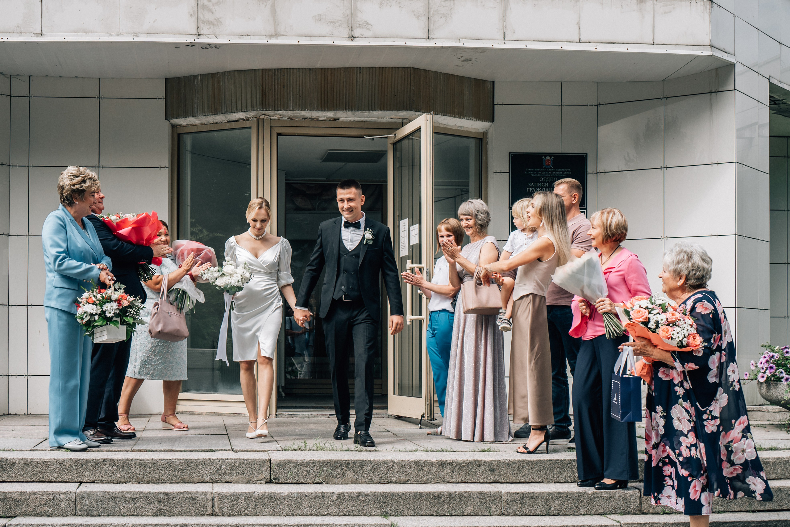 РЕПОРТАЖ В ЗАГСЕ. Профессиональный фотограф, Санкт-Петербург — Виктория Богомолова