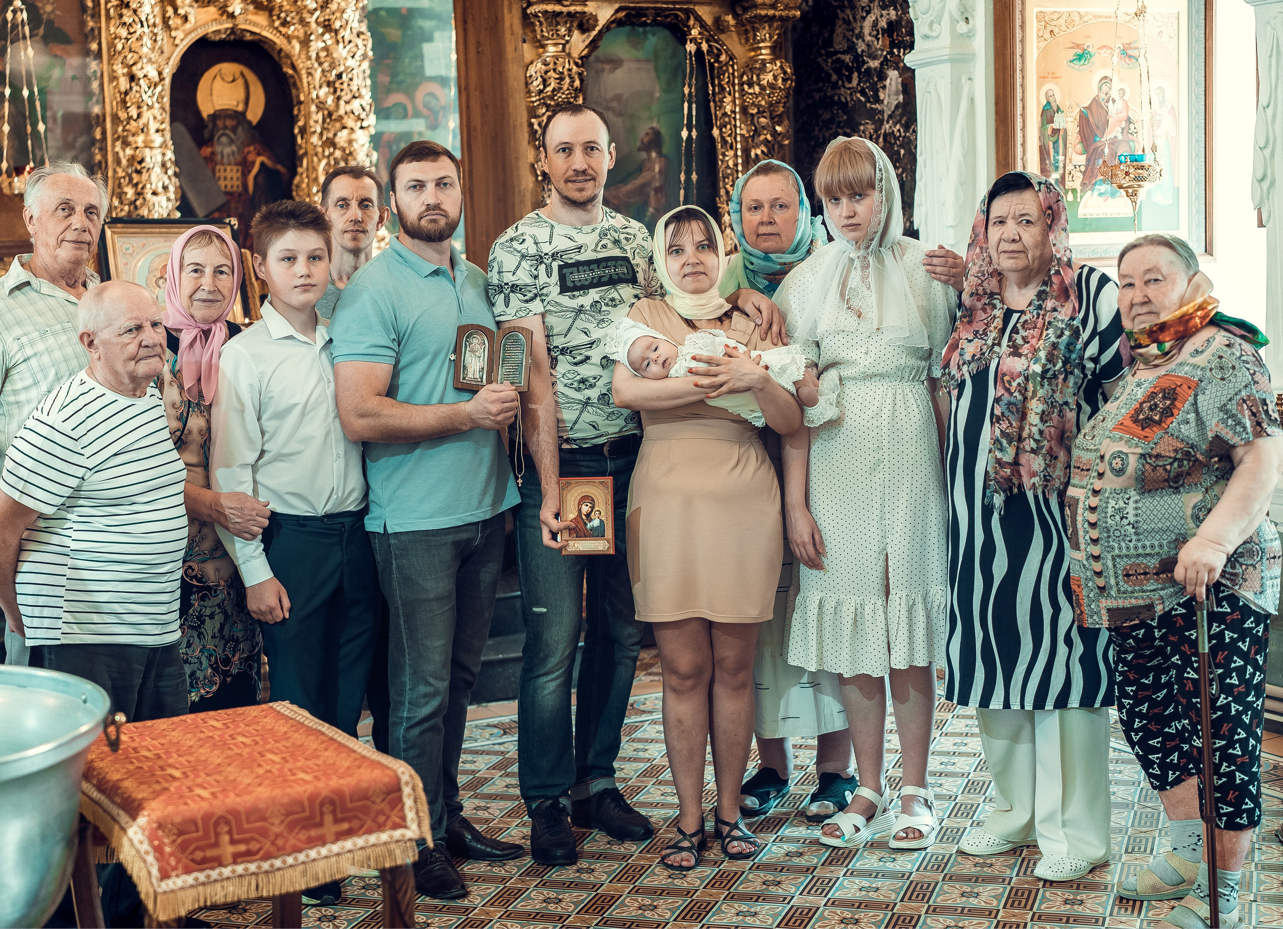 ТАИНСТВО КРЕЩЕНИЯ. Фотограф новорожденных в Нижнем Новгороде Сергеева Оксана