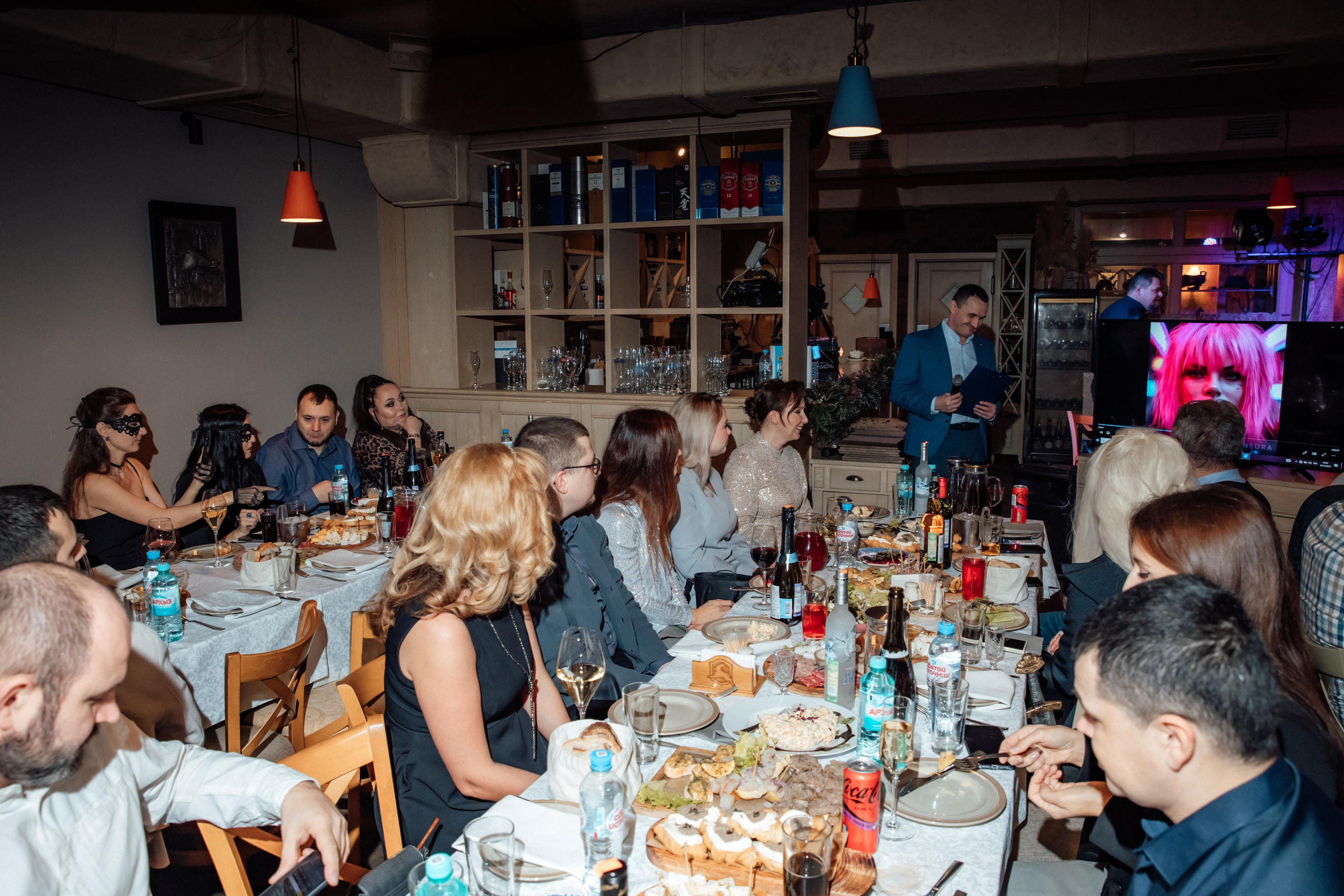 Новогодний корпоратив Теле2 (1 час съёмки). Фотограф Калининград Илья Миллер