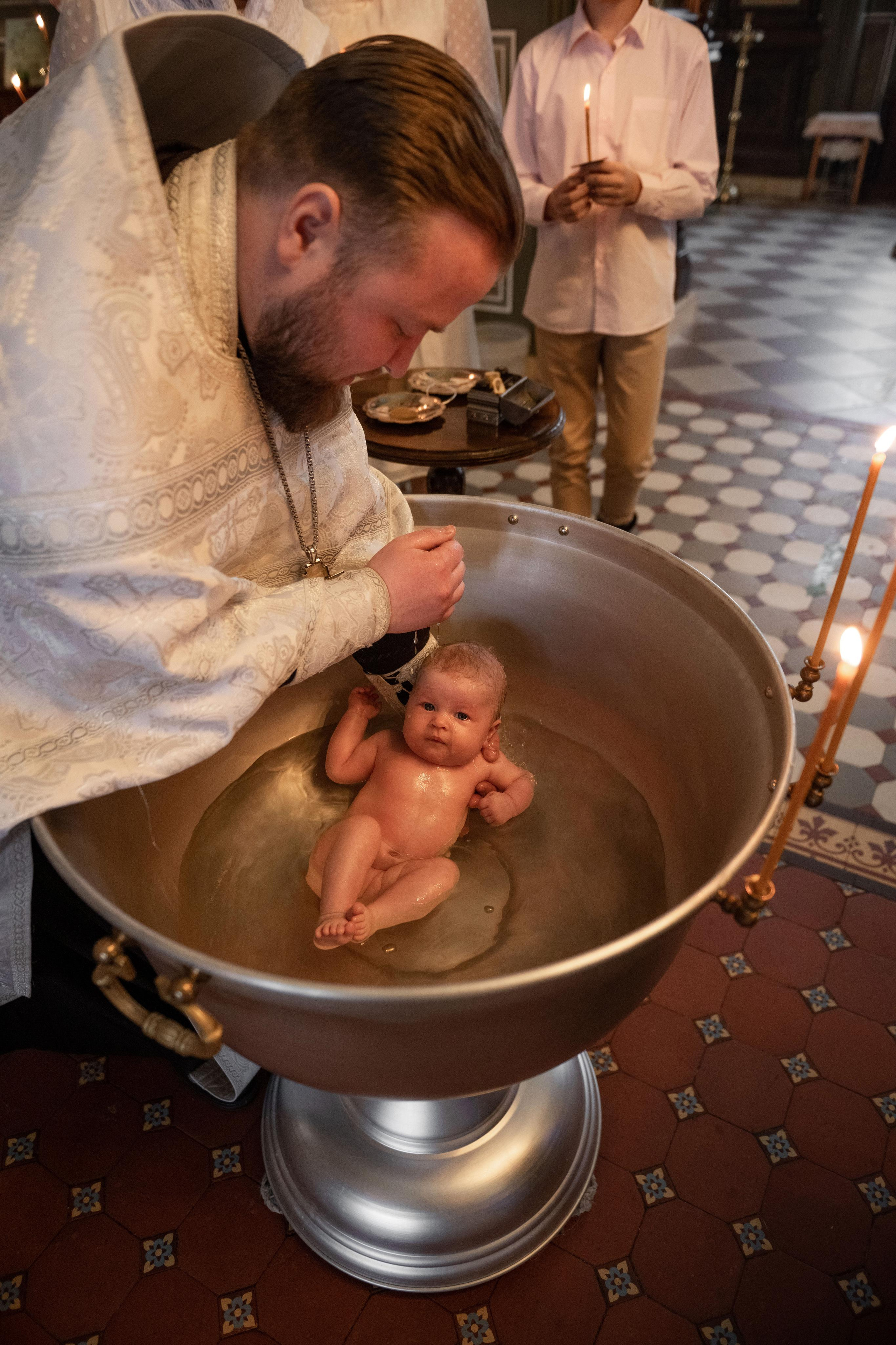Крещение Екатерины. Свадебный, семейный и детский фотограф в Москве и области