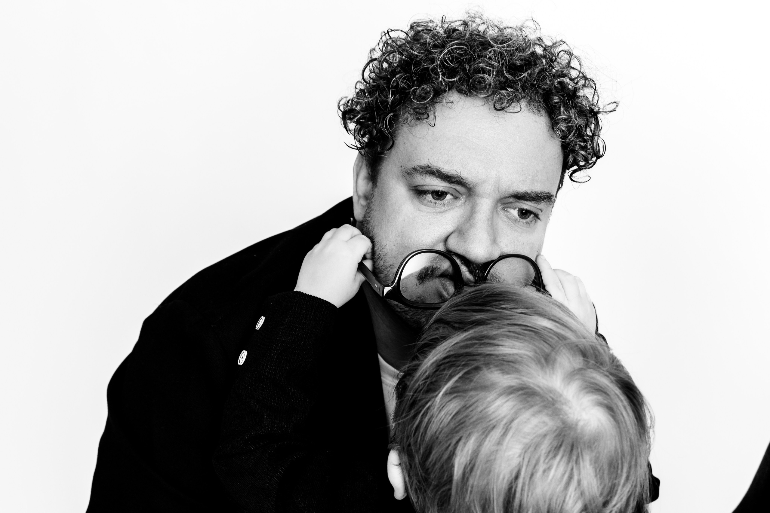 Борис Дергачев, Анна Могуева и Мирон Борисович. Фотограф Сергей Белов | Москва