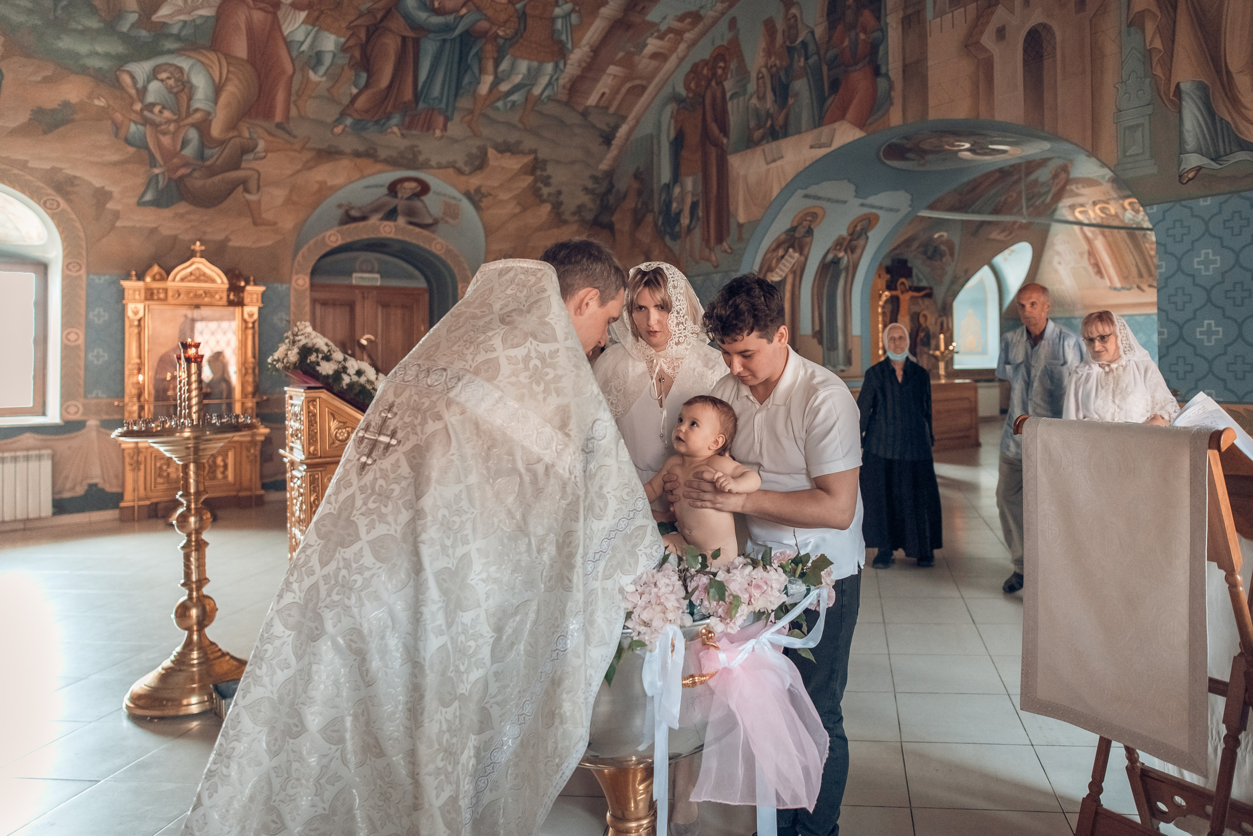 Таинство Крещения Таисии. Свято-Троицкий Храм. Главная