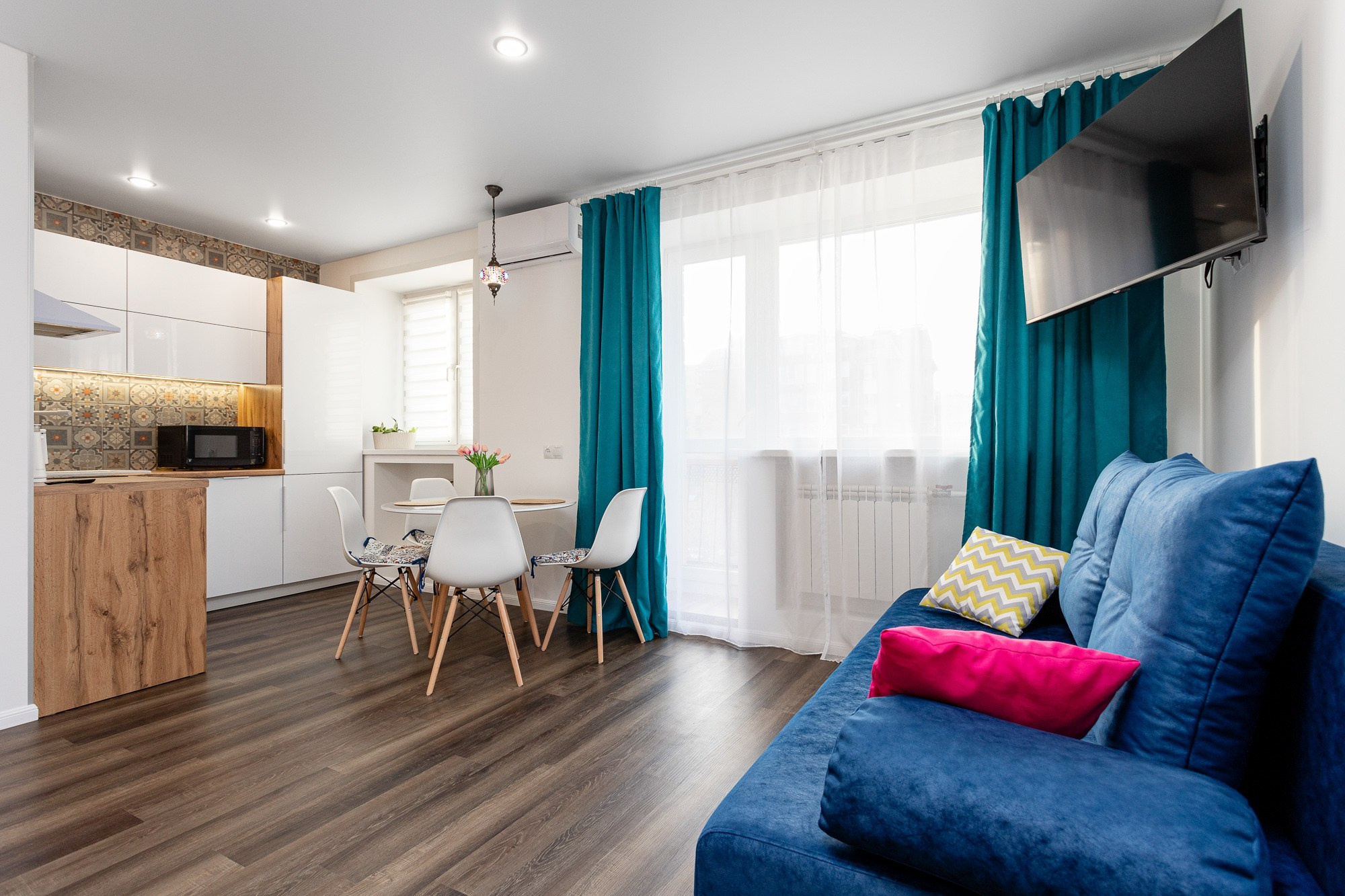 Квартира для посуточной аренды 1. Интерьерный фотограф в Красноярске Дмитрий Куценко