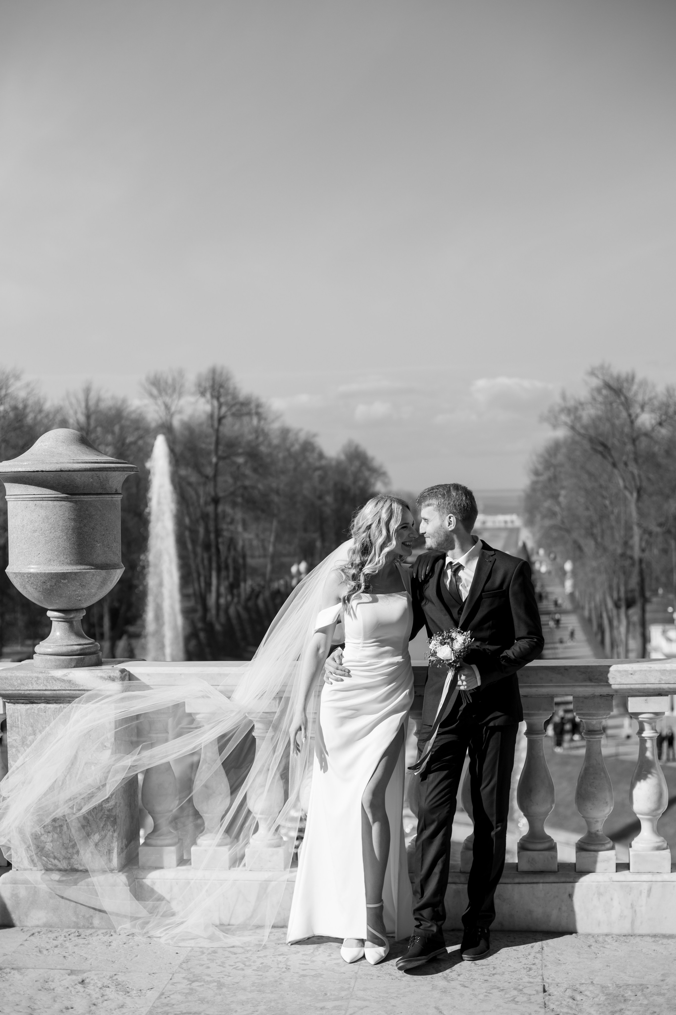 Петергоф / ЗАГС + прогулка. Свадебный и семейный фотограф в Москве Диана Левченко