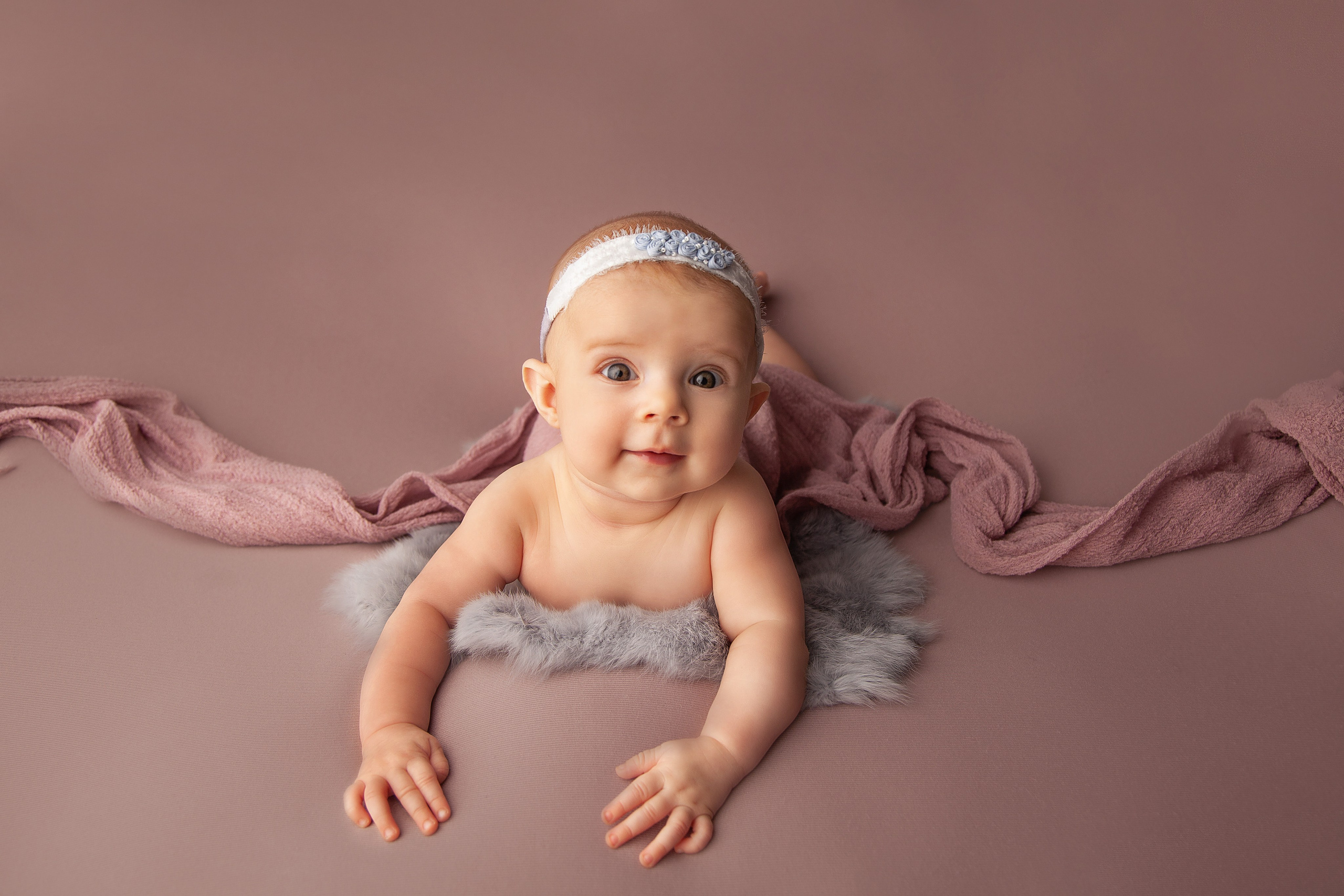 Малыши от 3 до 6 месяцев. Детский фотограф в Хабаровске Антипова Марина