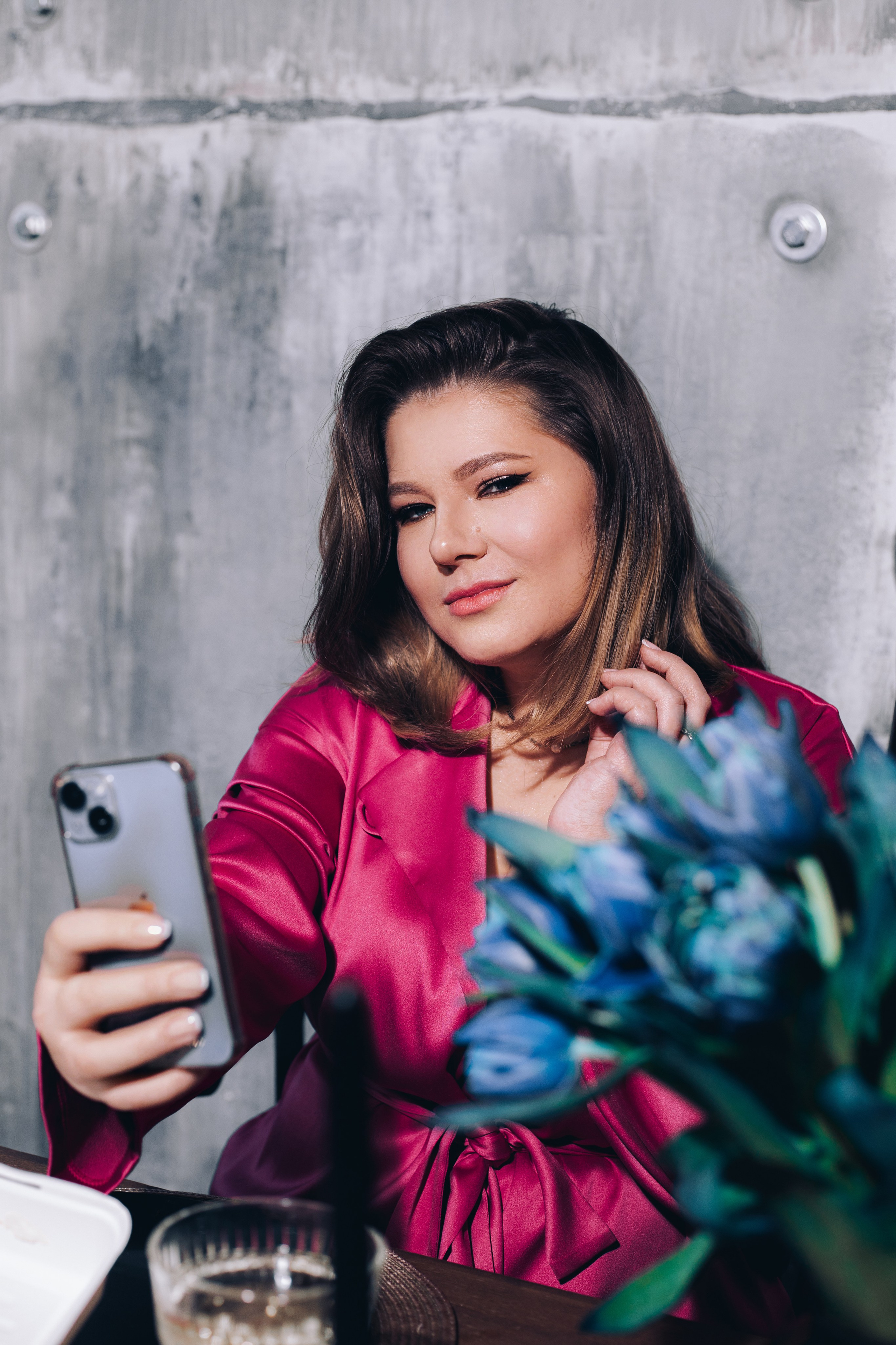 Фотосессия для девушки с бенто тортом в студии. Фотограф в Санкт-Петербурге, Анна Скворцова