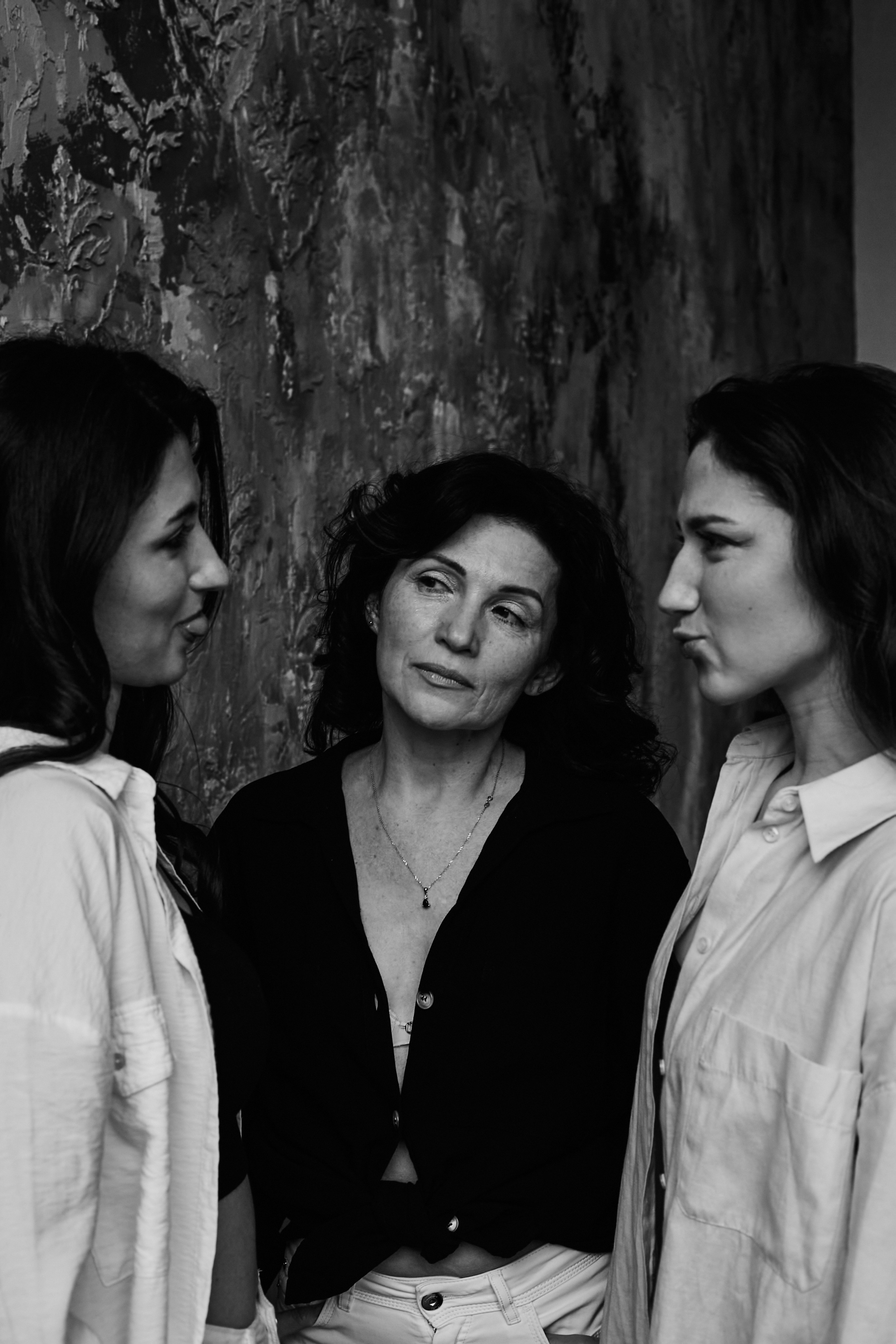 Мама с дочками. Budanovaphoto.ru