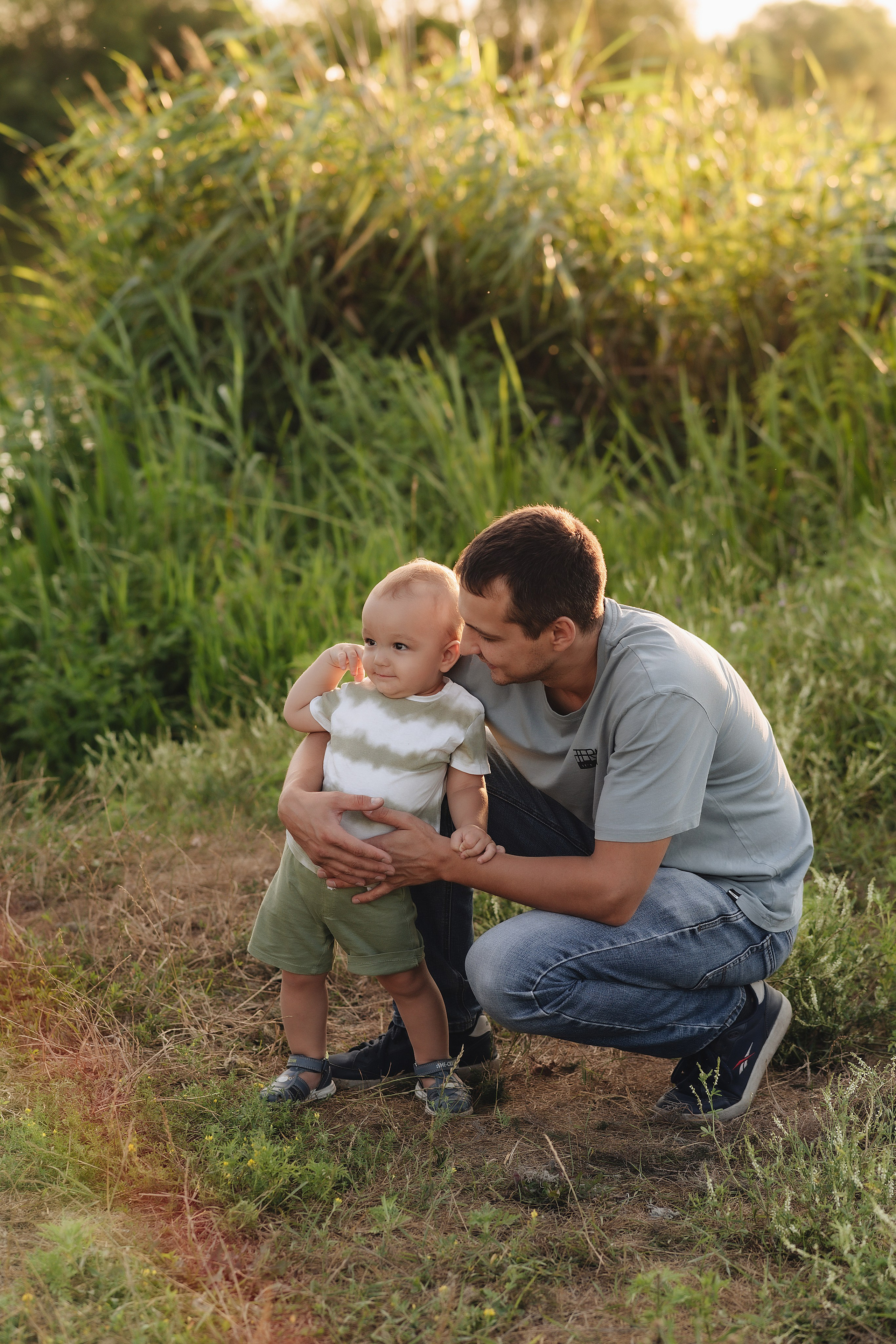 Семейная съемка на закате. Фотограф Карина Шмулёва. Воронеж и область