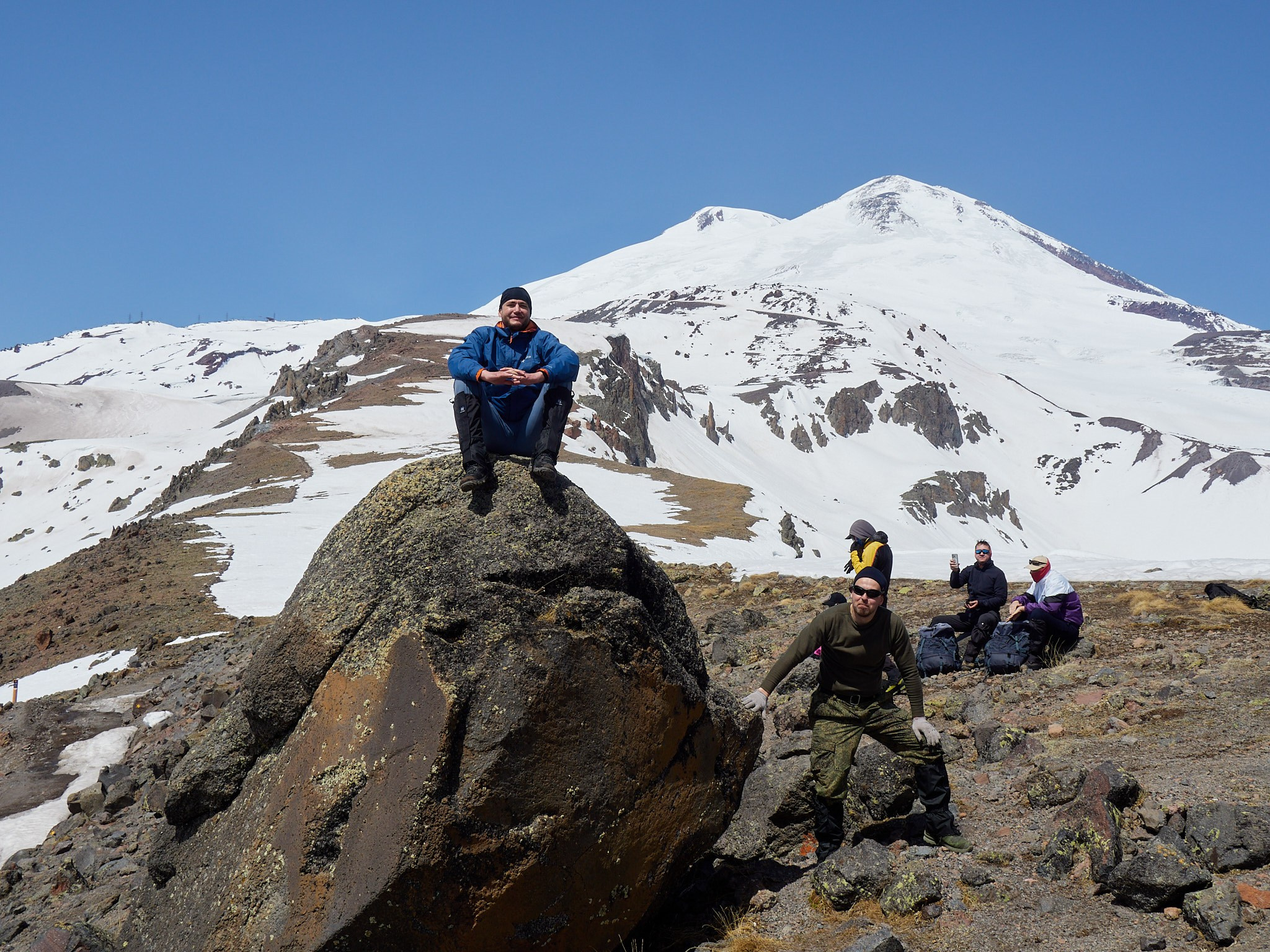 17.04 прогулка до обсерватории. Горный, высотный Фотограф на Эльбрусе Георгий