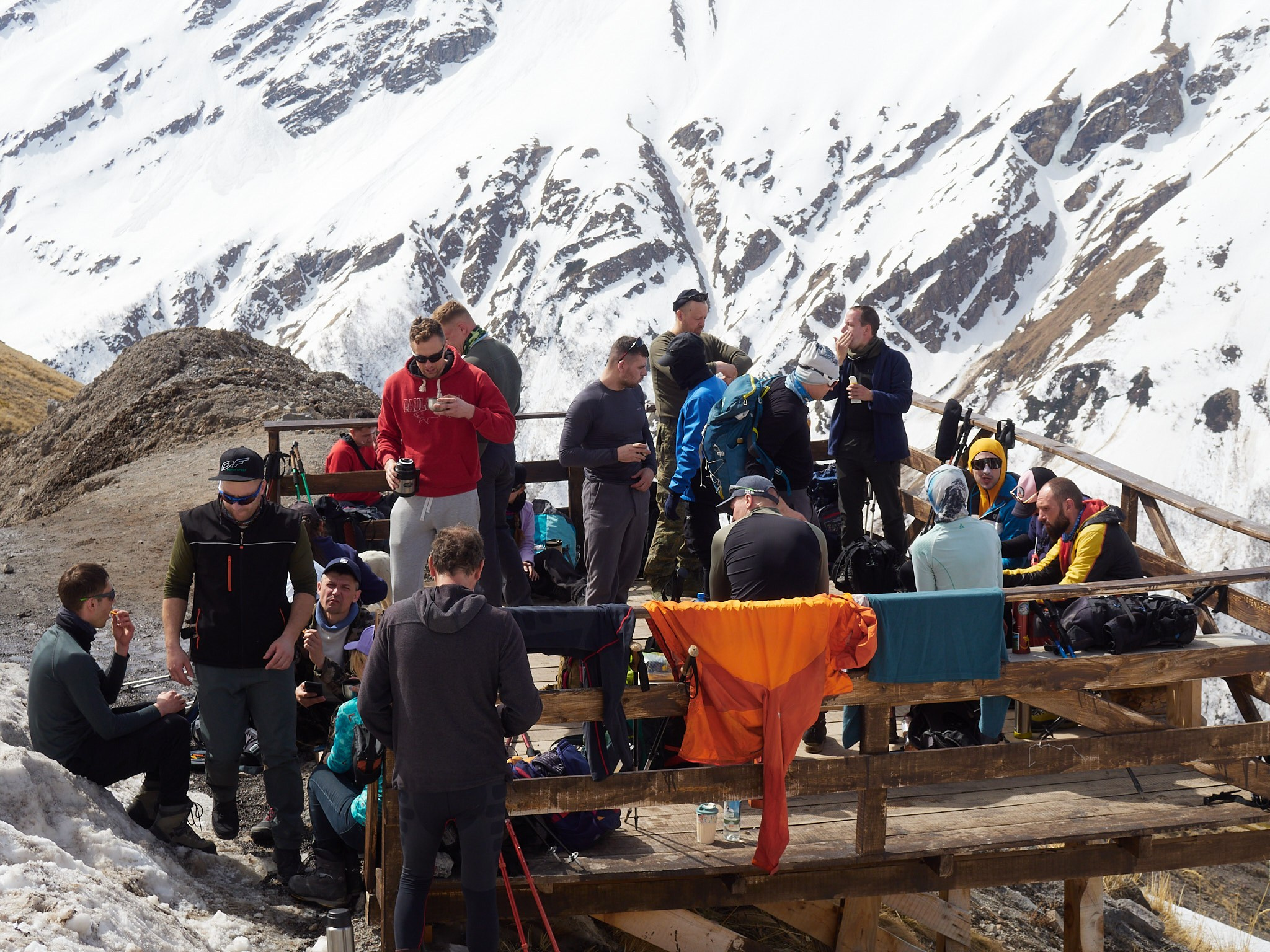 17.04 прогулка до обсерватории. Горный, высотный Фотограф на Эльбрусе Георгий