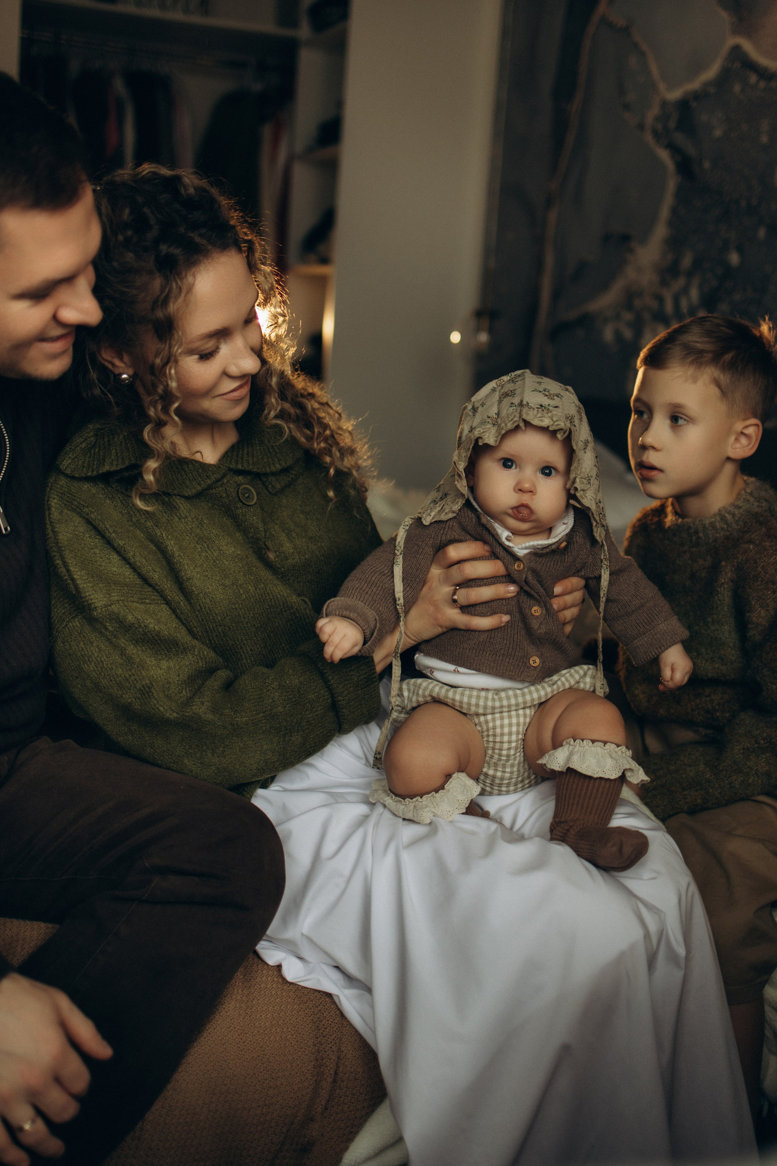 Домашняя съемка Света, Коля, Максим и Варя. Семейный фотограф в Ростове-на-Дону Мария Ожогина