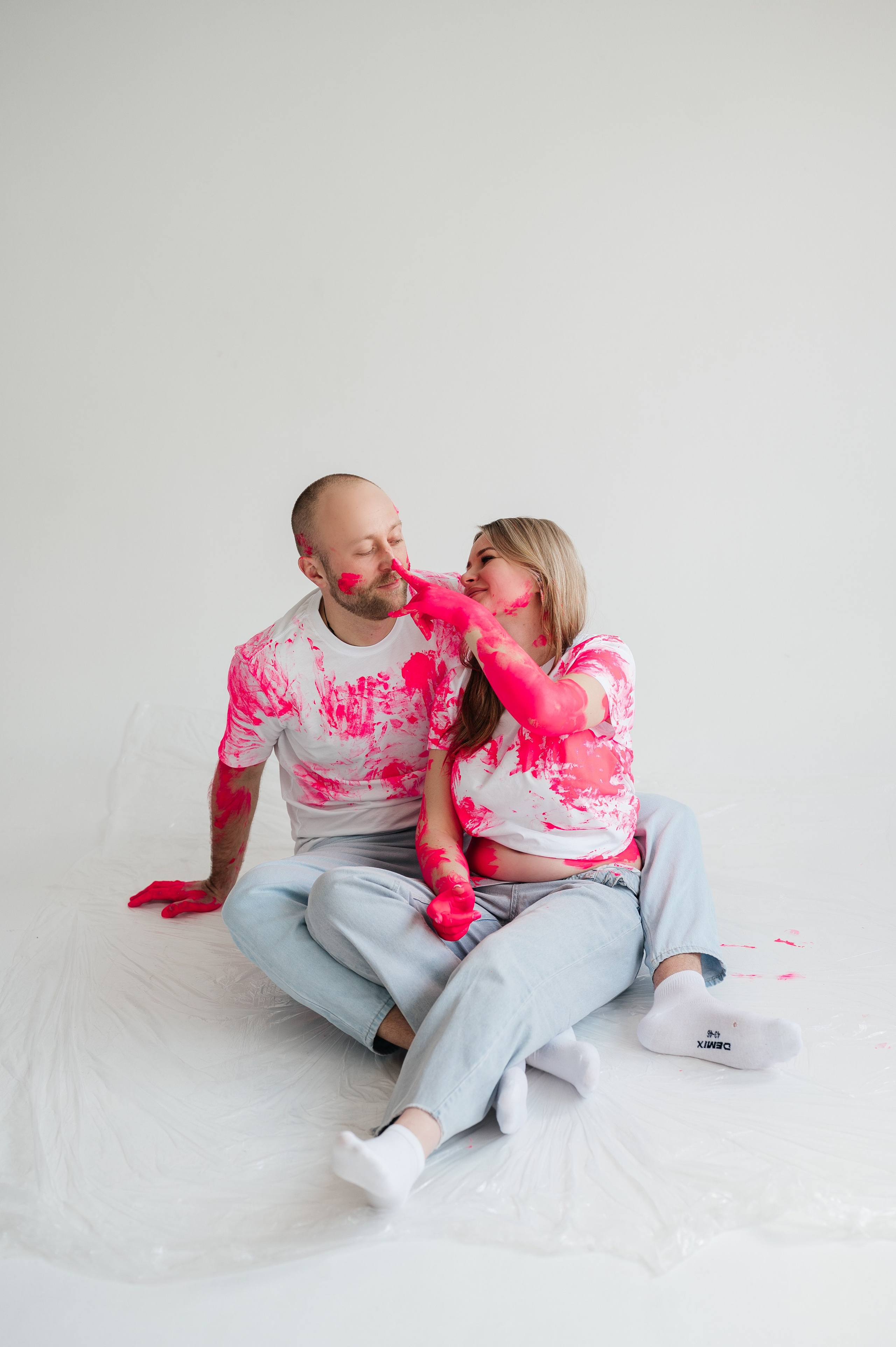 Гендер пати с красками. Свадебный и семейный фотограф в Краснодаре Алина Мельник