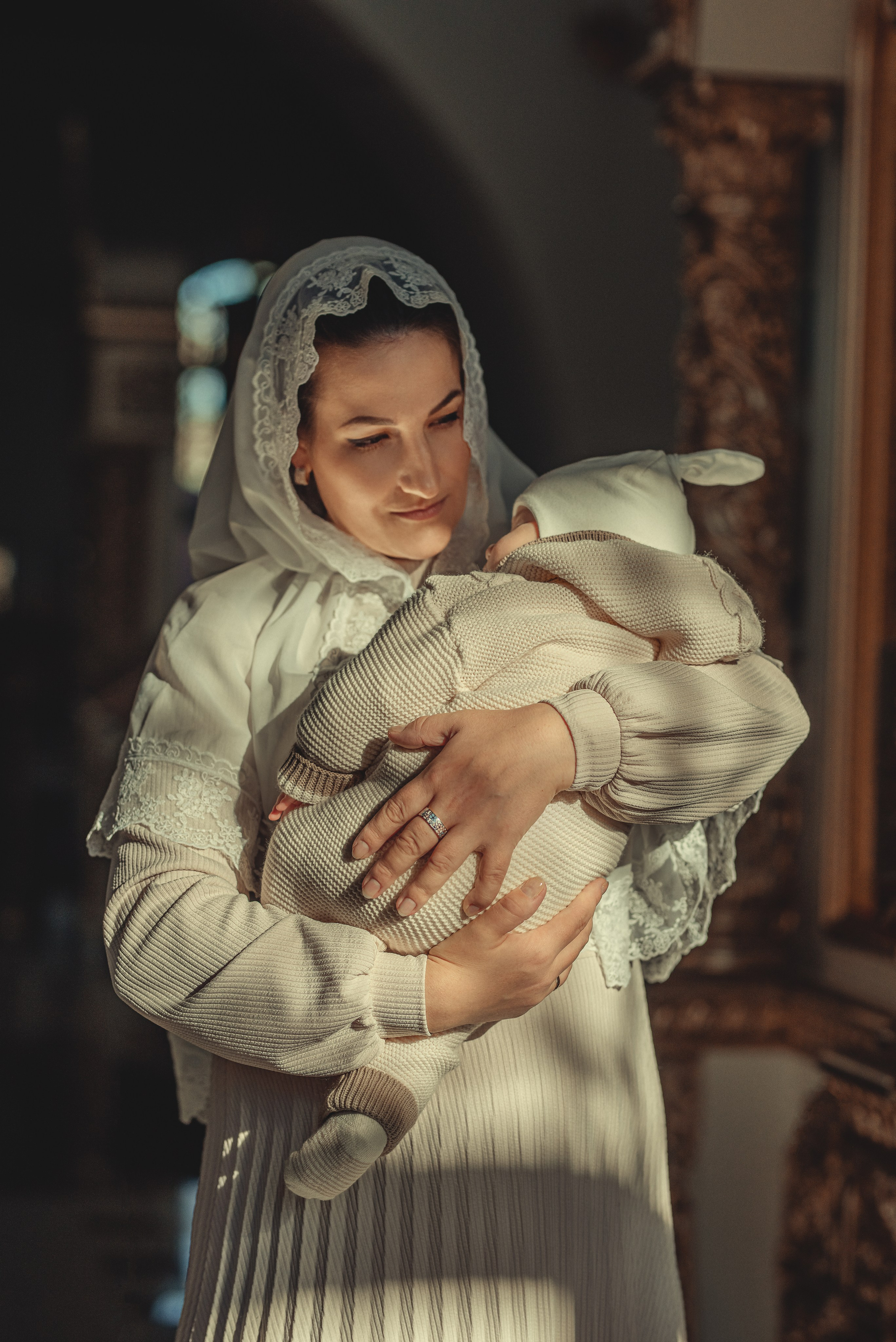 Таинство Крещения Артемия. Фотограф Таинств Крещения и Венчания в г. Курске