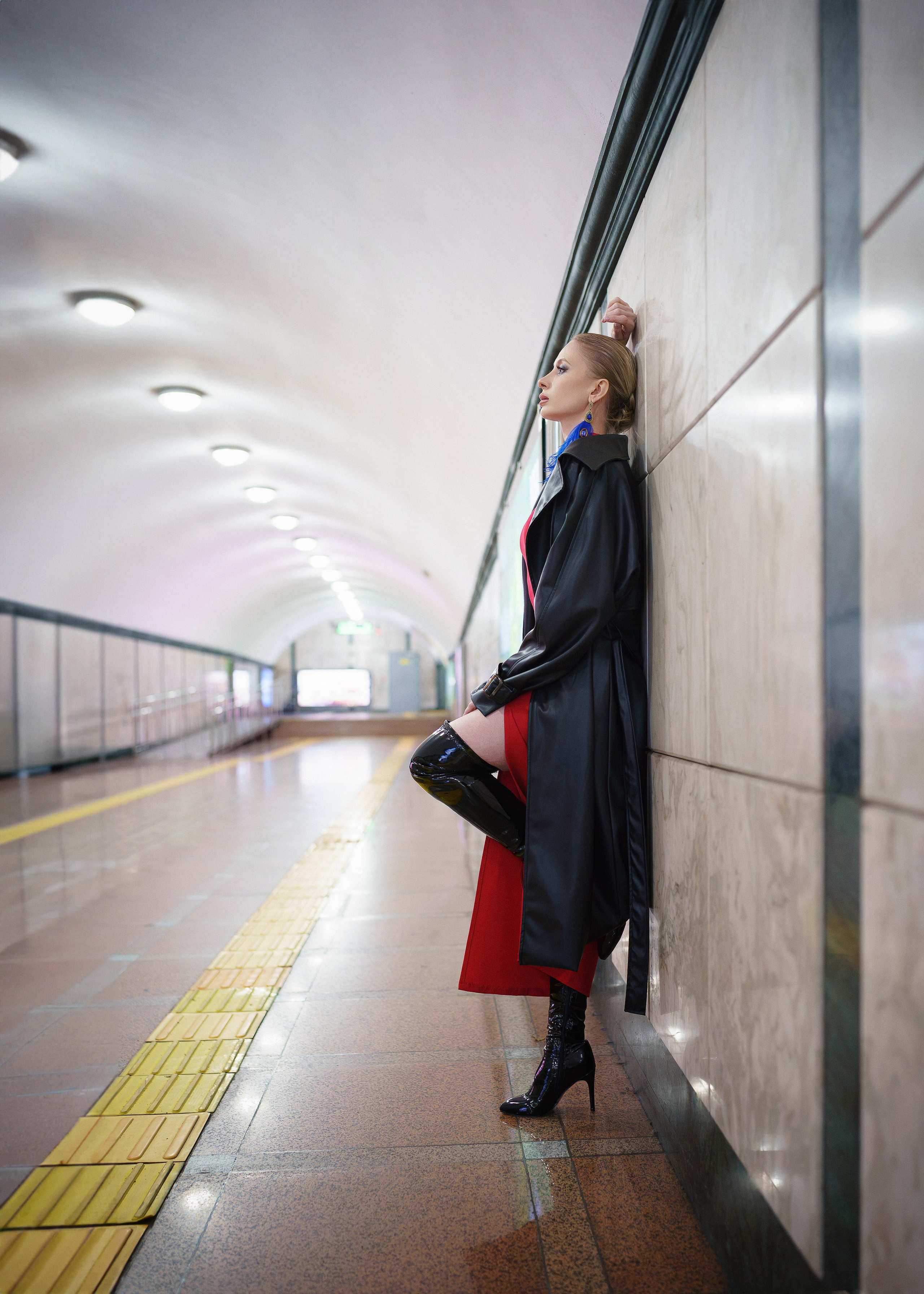 Фотосессия в метро