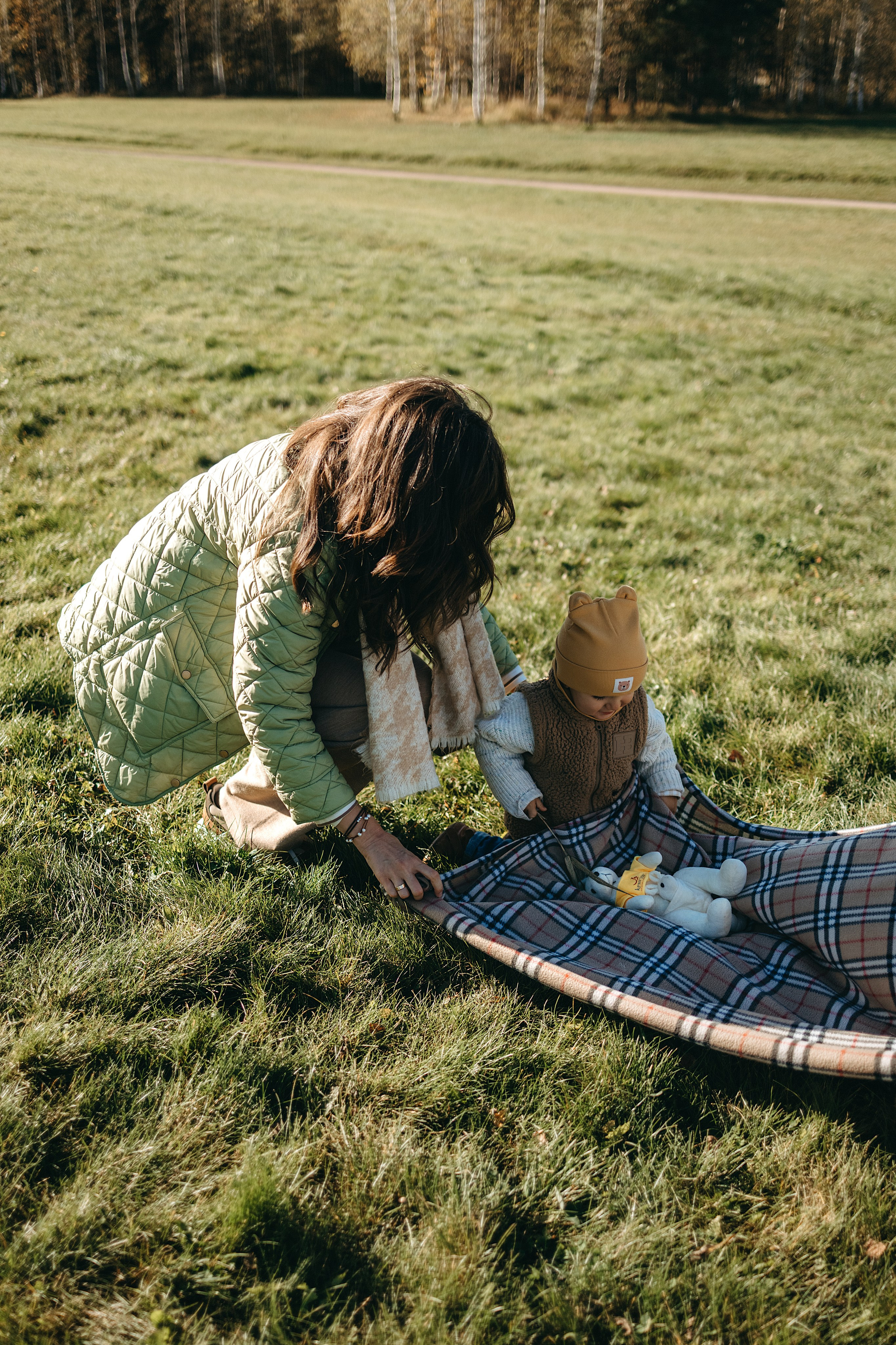 Осенняя семейная съемка. Фотограф Анималист в Москве Анастасия Жучкова
