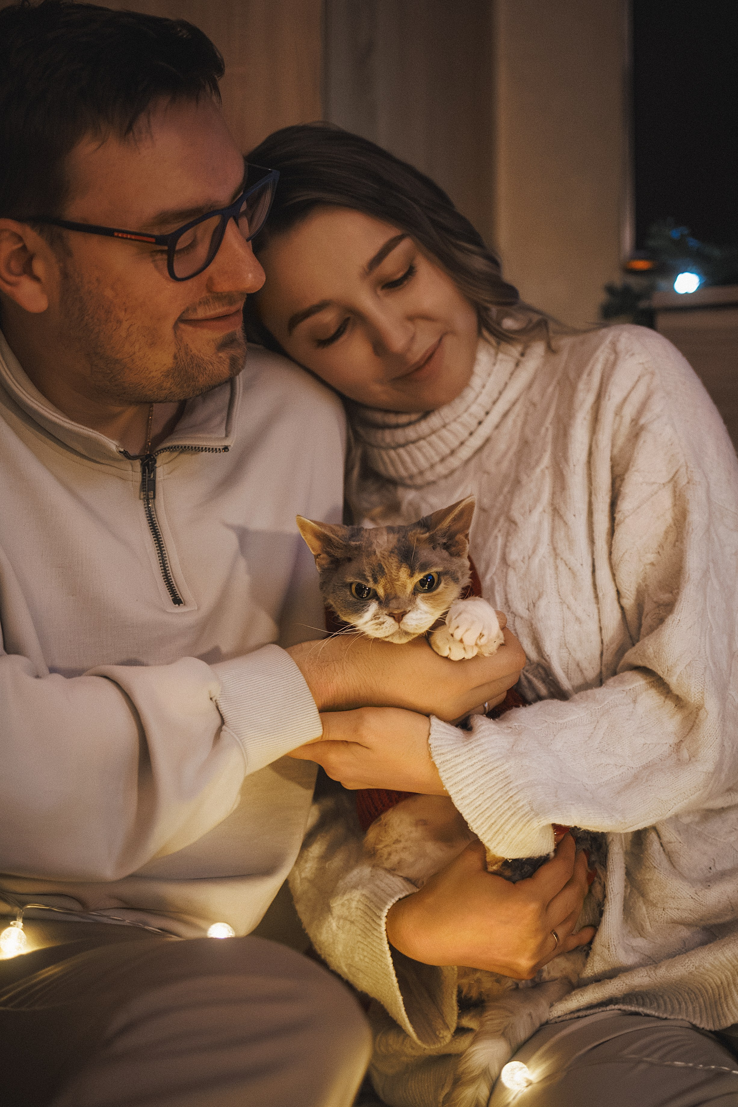 Домашняя новогодняя. Фотограф Анималист в Москве Анастасия Жучкова