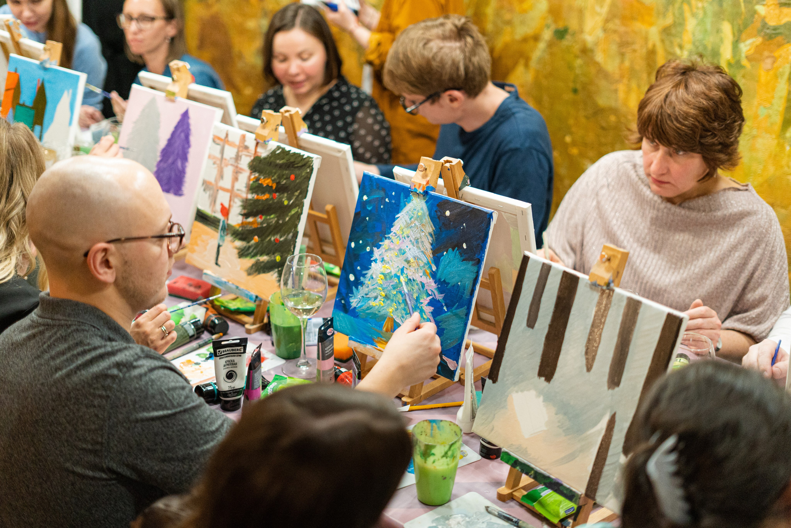 Корпоратив Teach Me Art 2. Портретный фотограф в Москве и Санкт-Петербурге Арина Чех