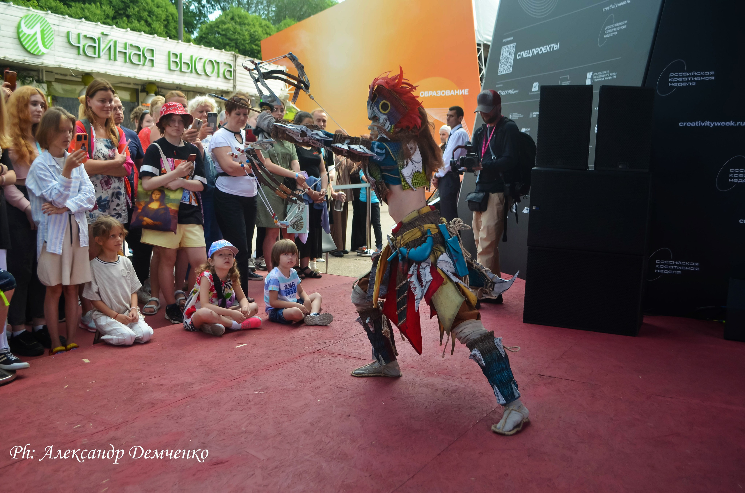 Фотосессия в Парке Горького на Лидеры молодого контента