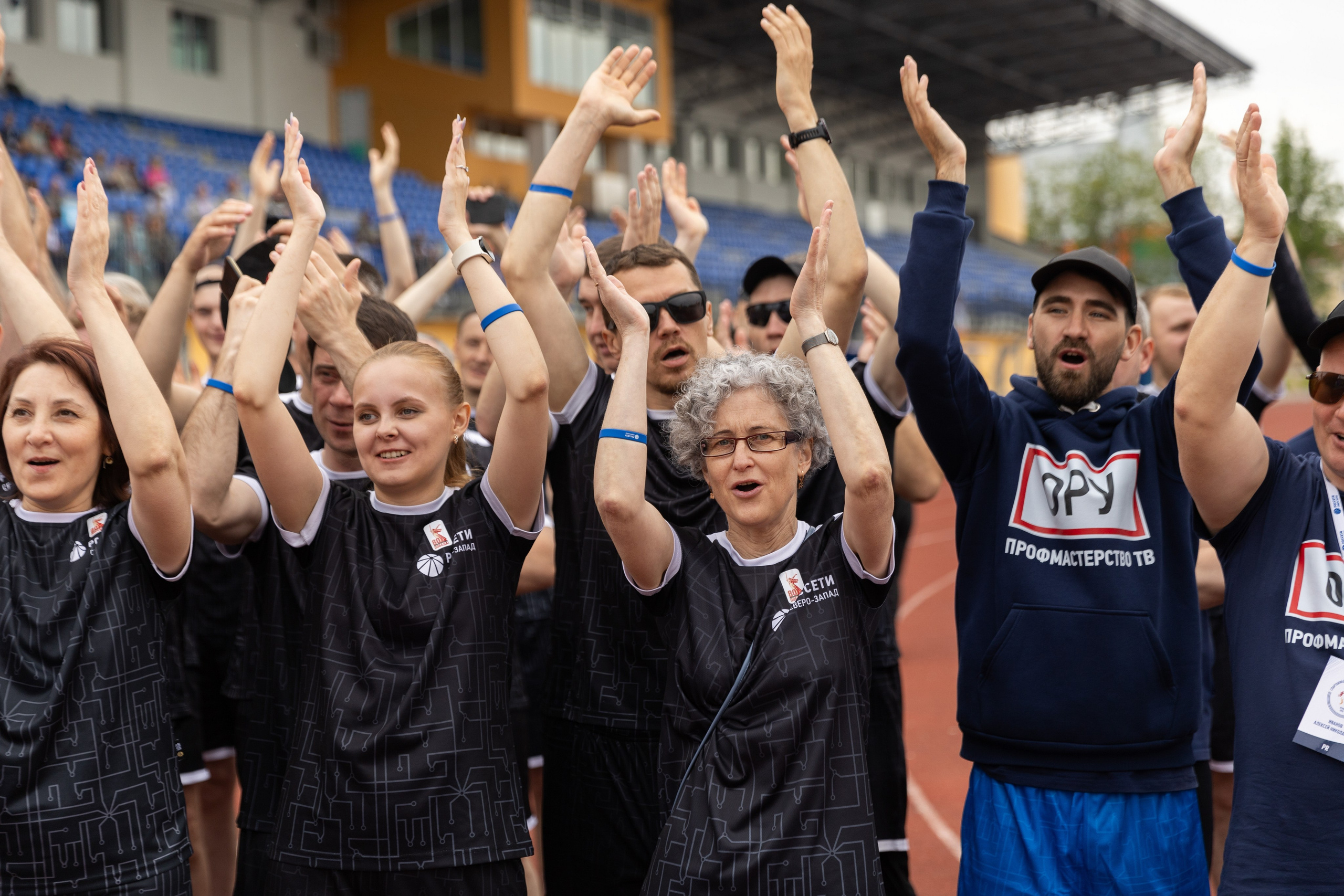 Летняя спартакиада «Росссети». Снимаю съемки